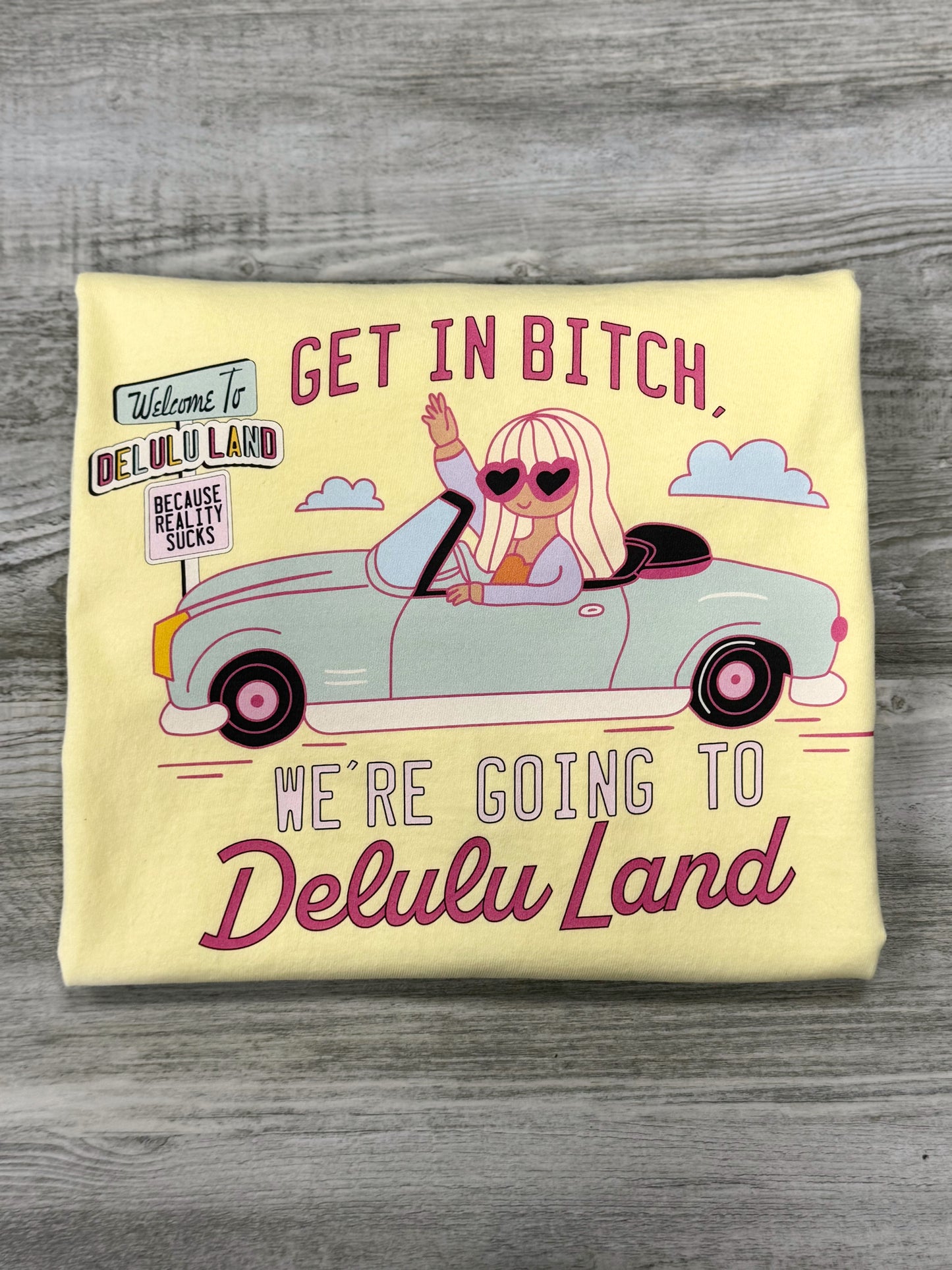 We're Going To Delulu Land T-shirt