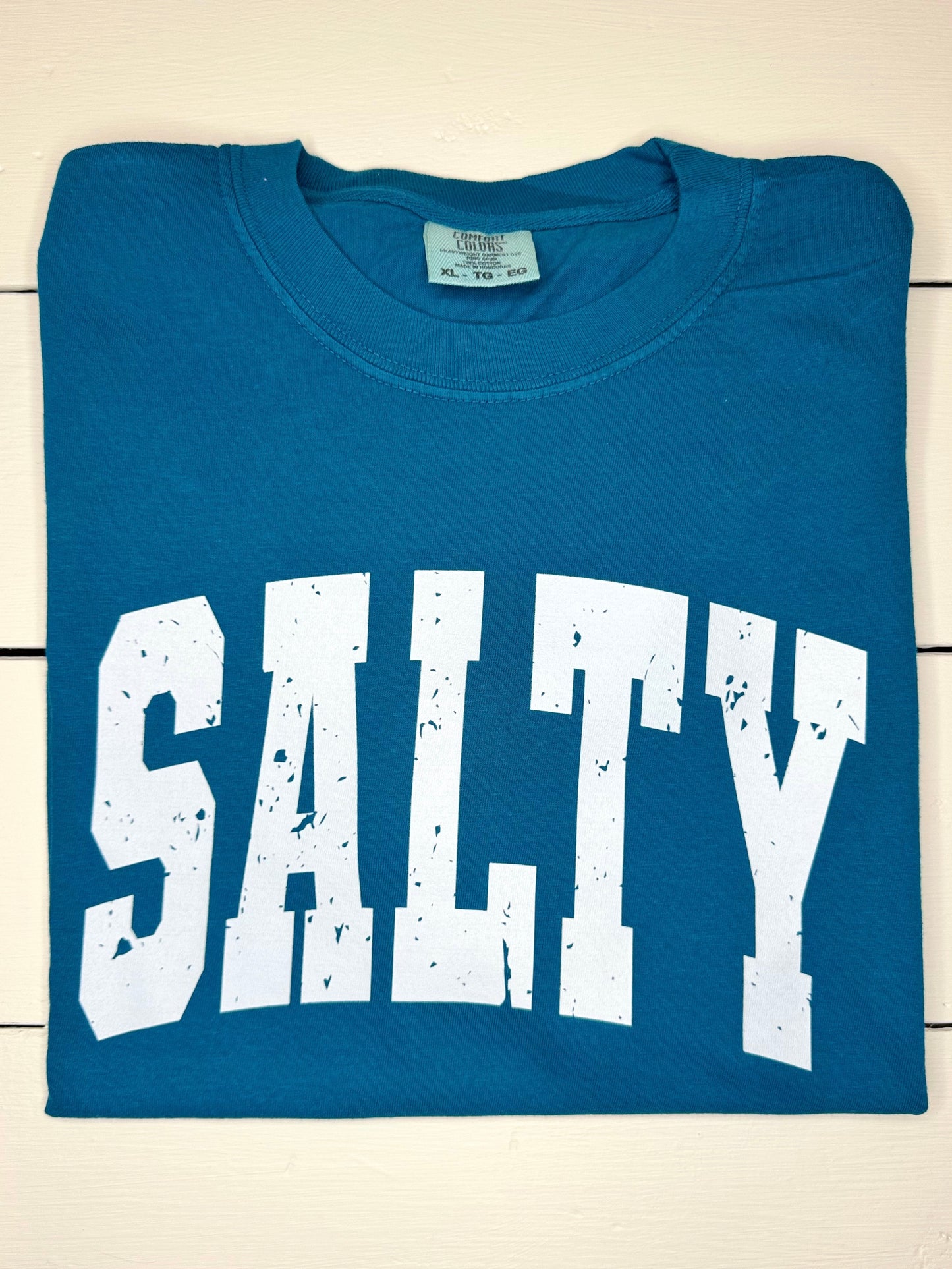 Salty Distressed Tee
