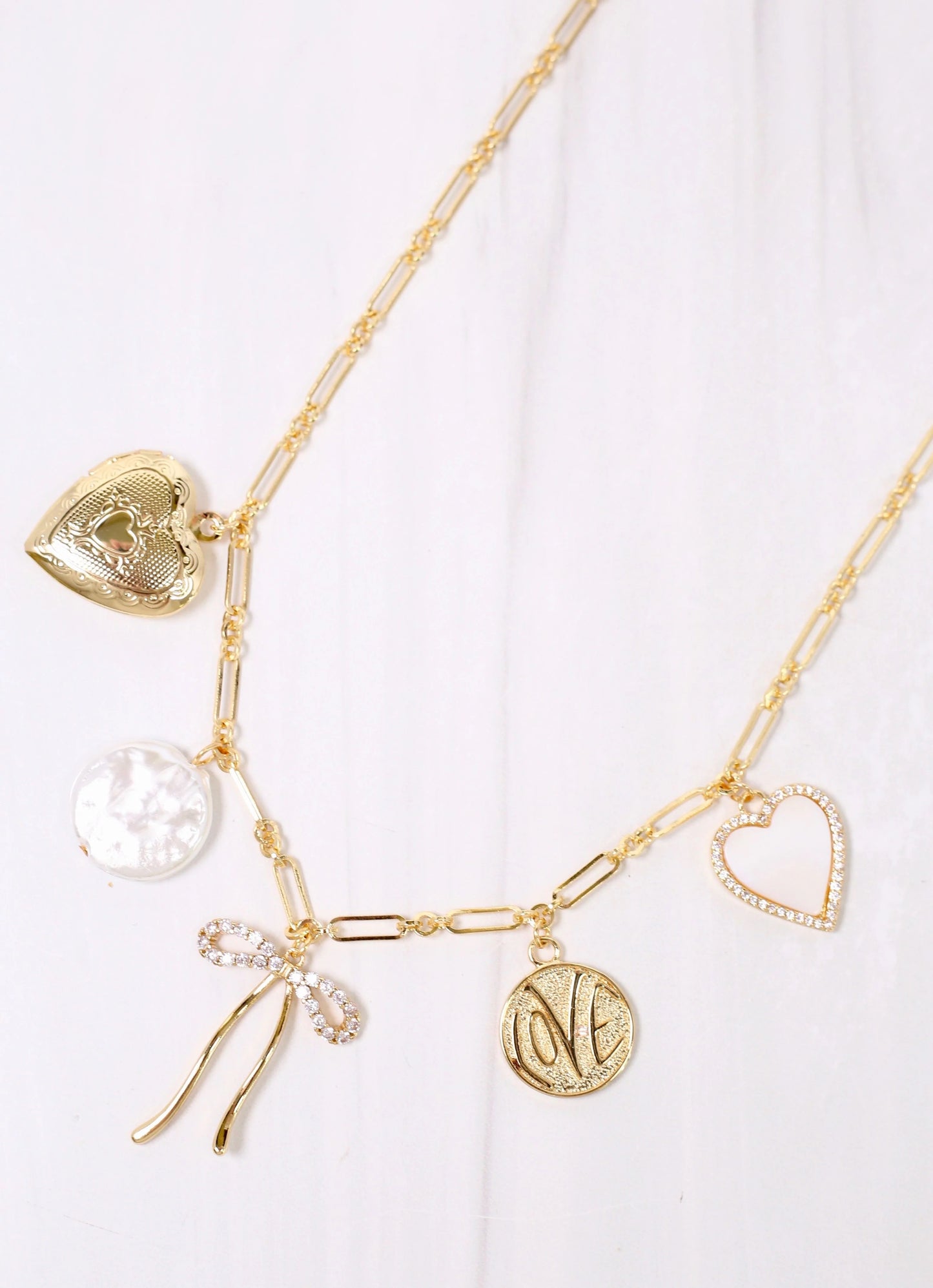 Evelyn Charm Necklace