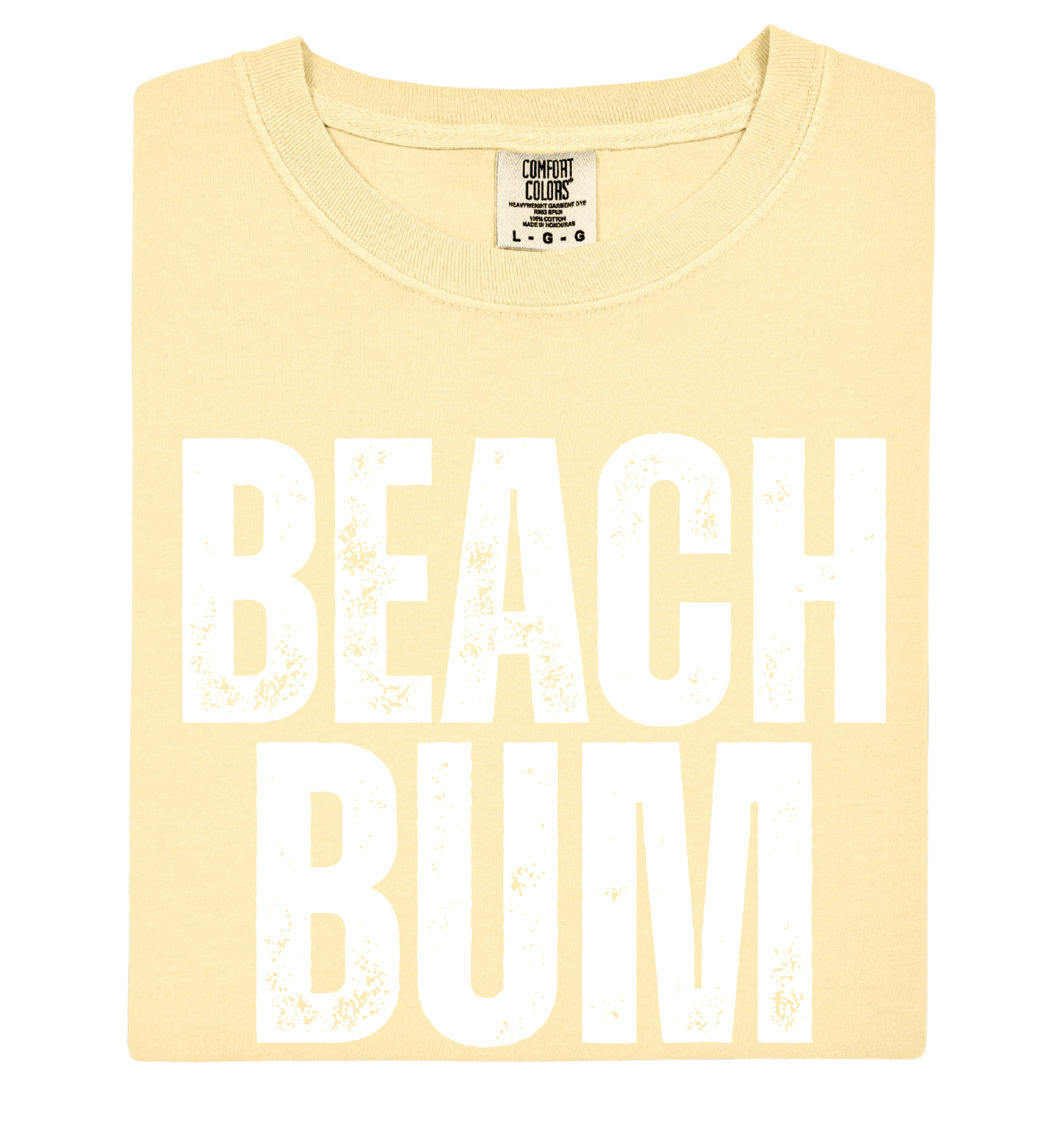 Distressed Beach Bum Tee