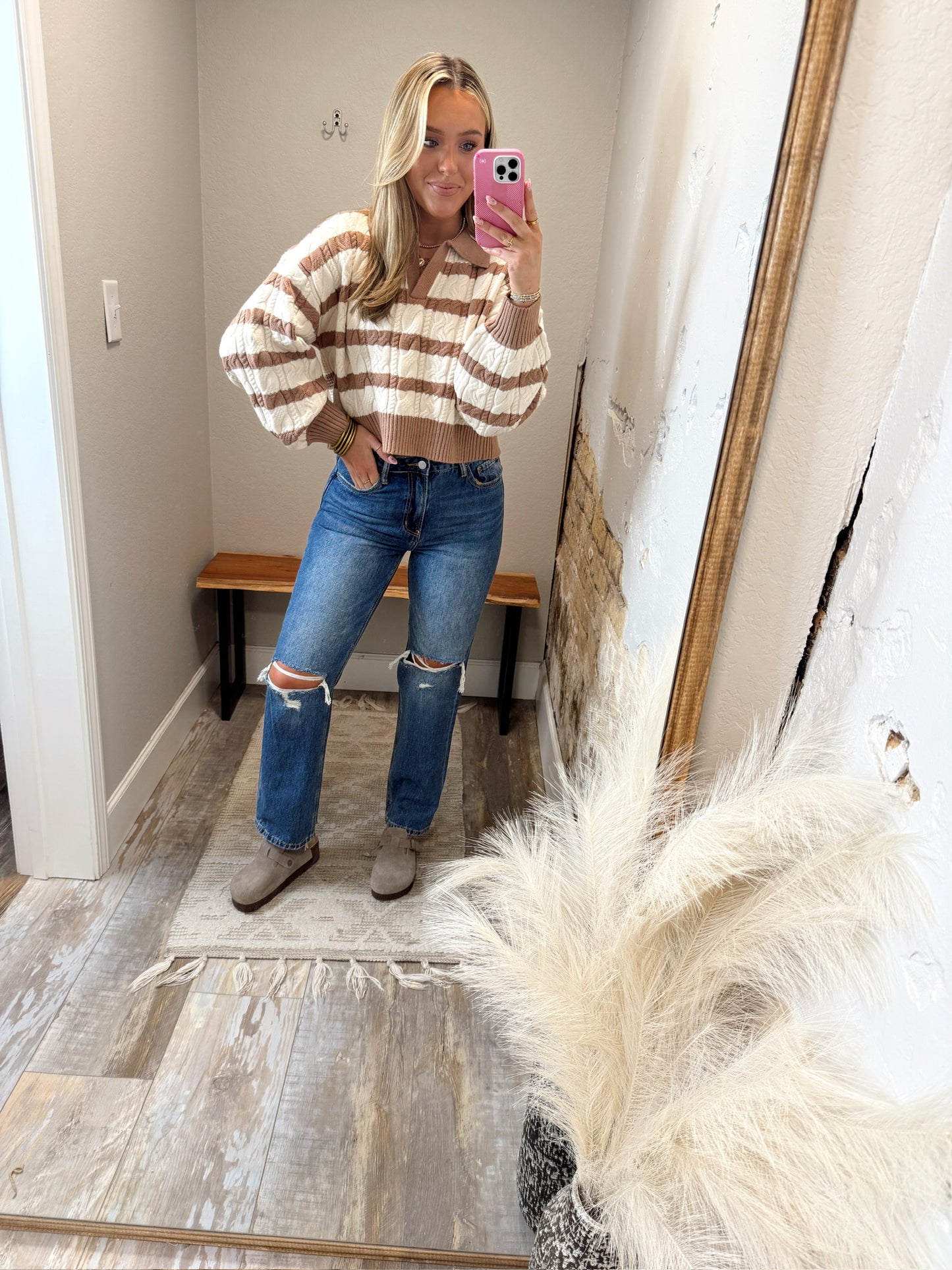 Fall Nights Sweater - Mocha