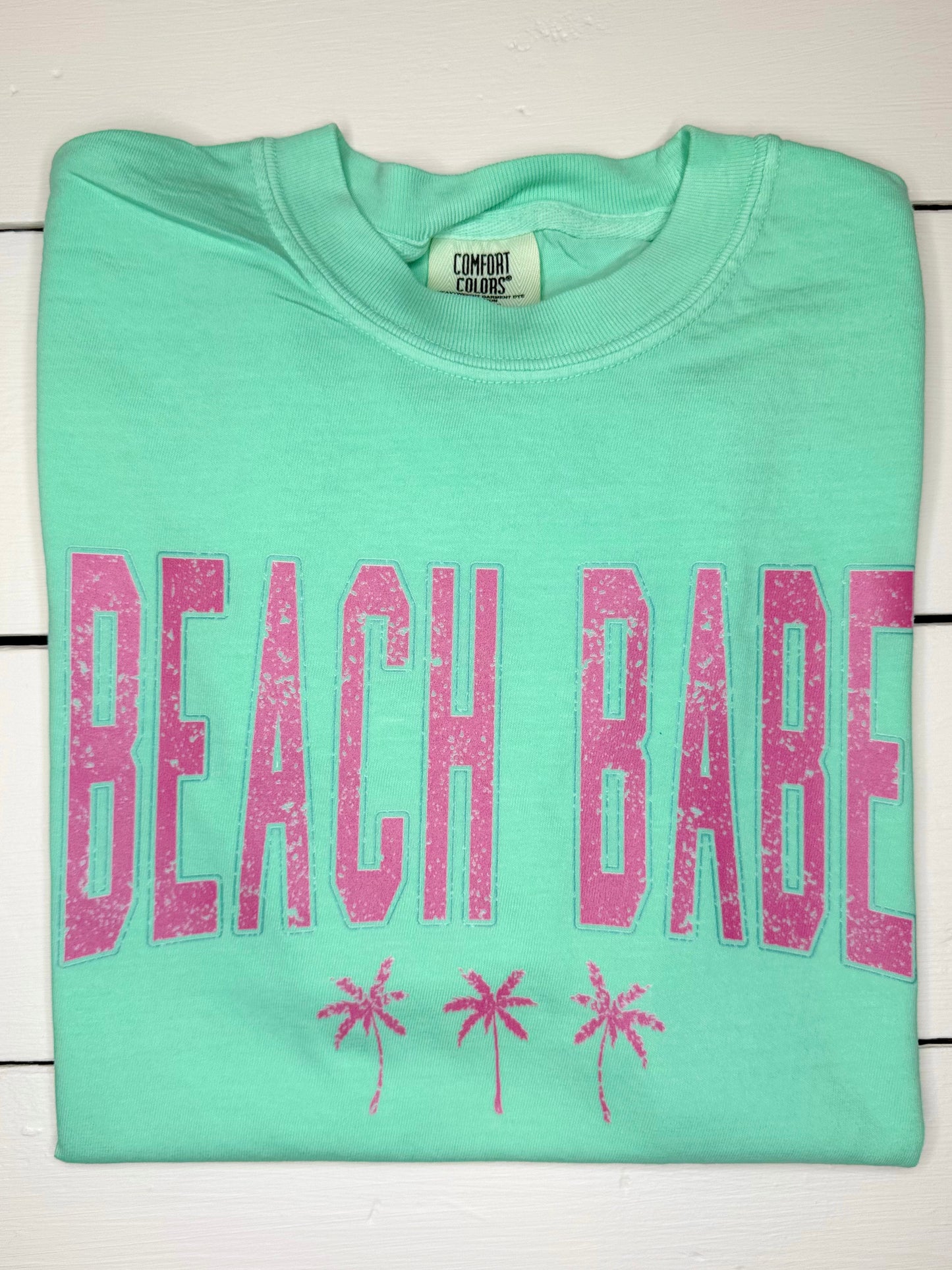 Beach Babe Distressed Tee