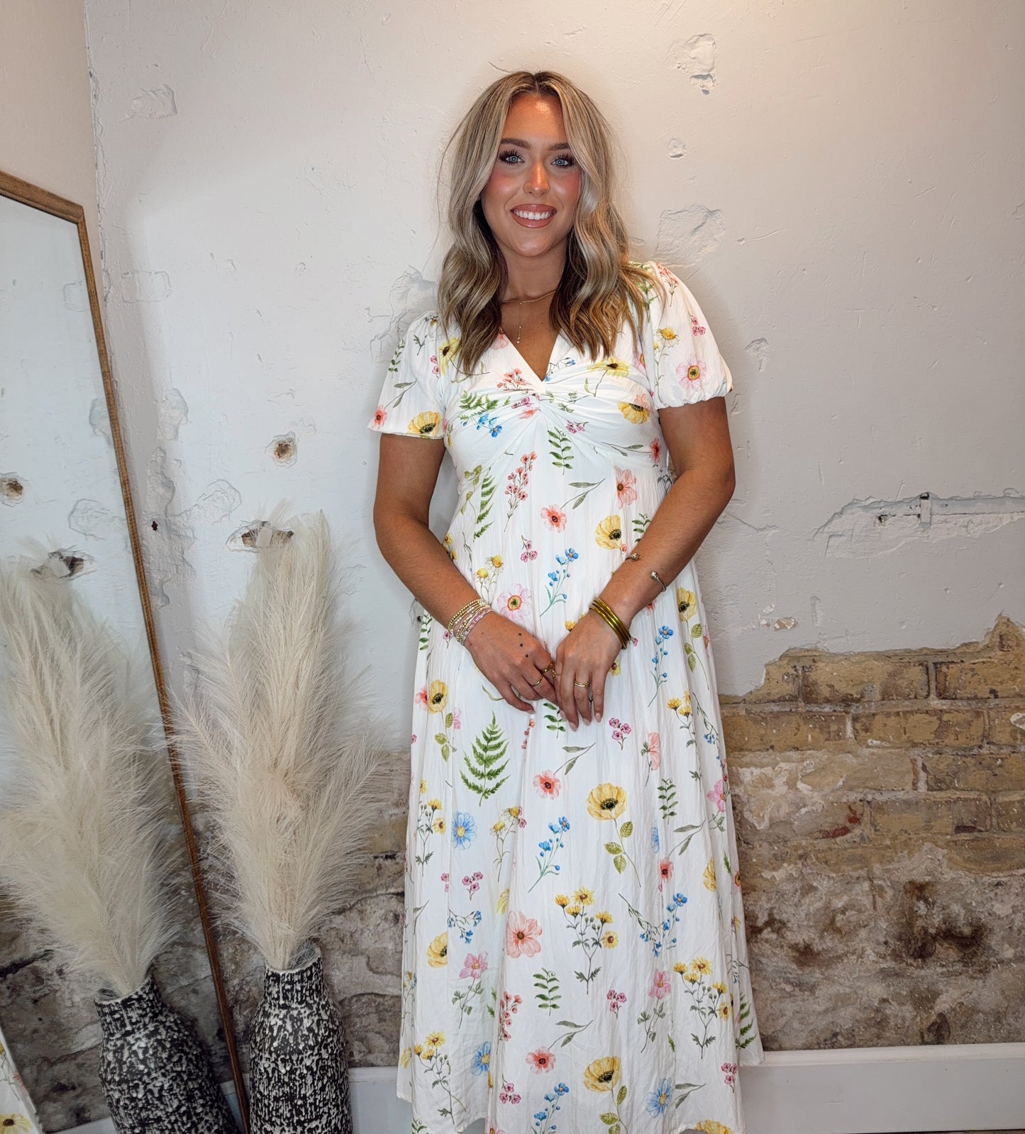 Garden Party Midi Dress
