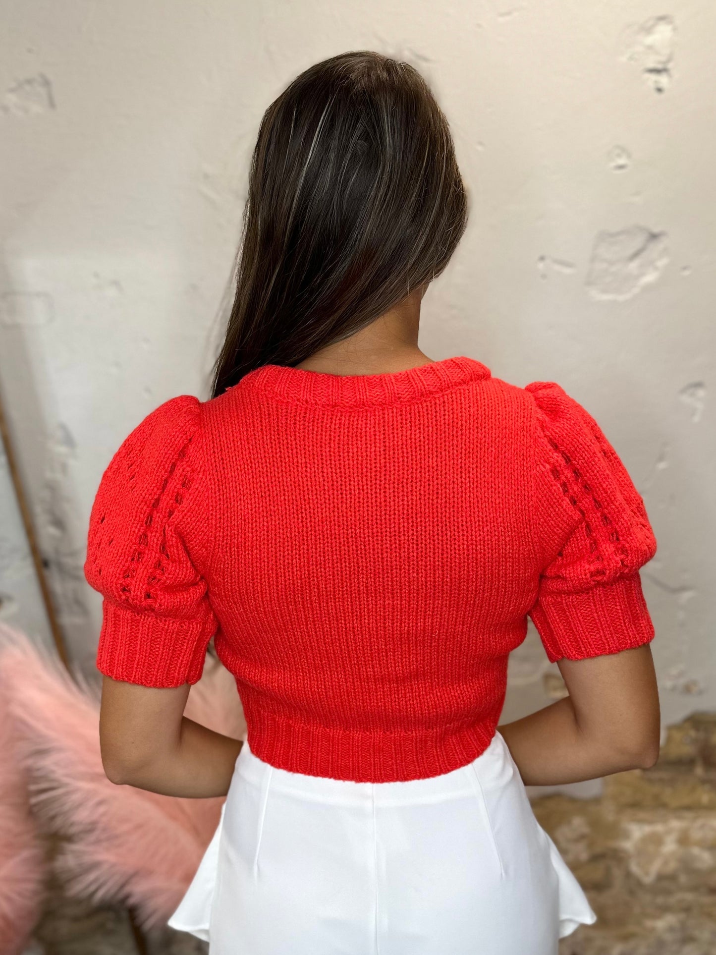 My Moment Sweater - Red
