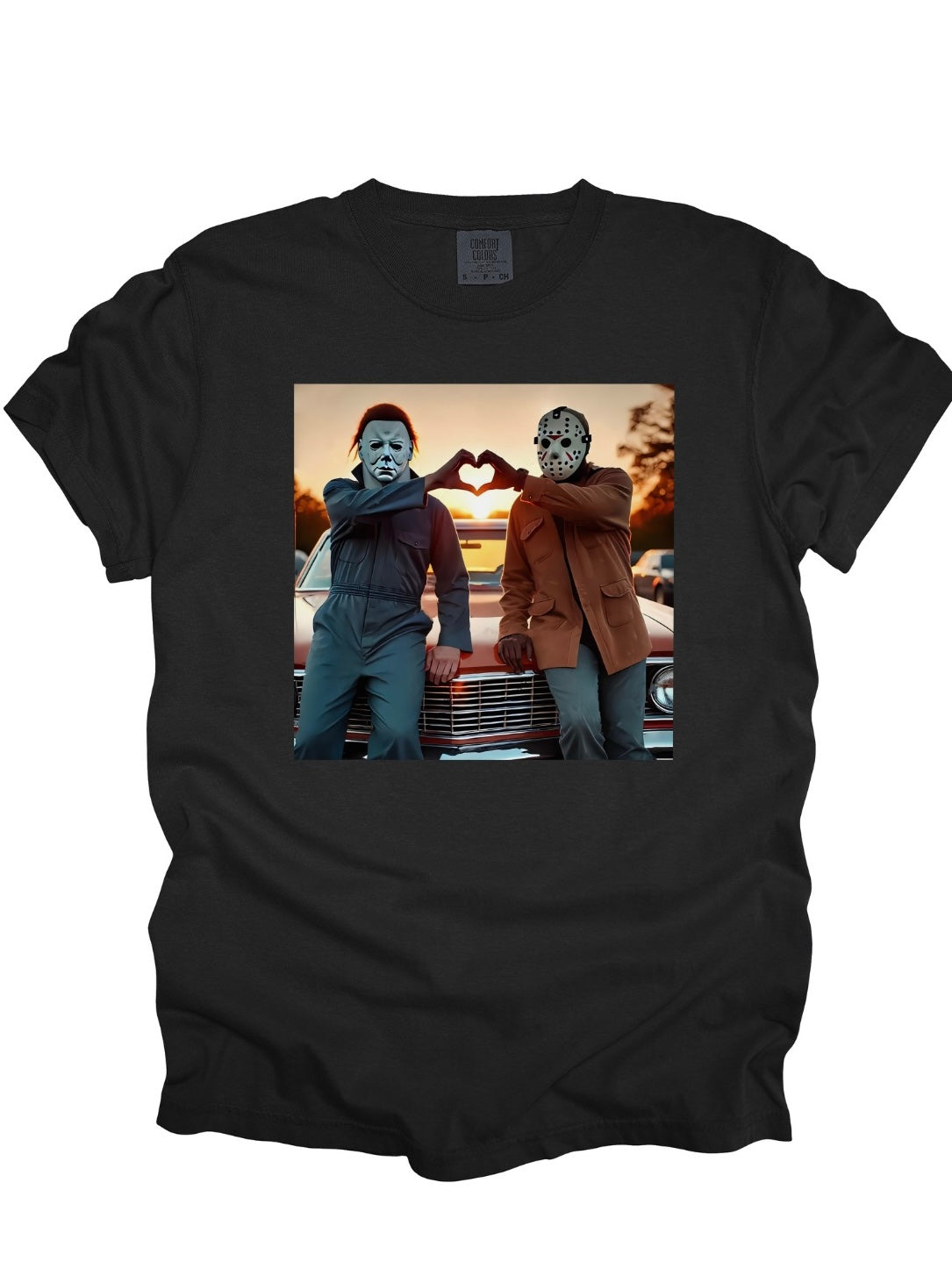 Michael and Jason Hand Hearts Tee