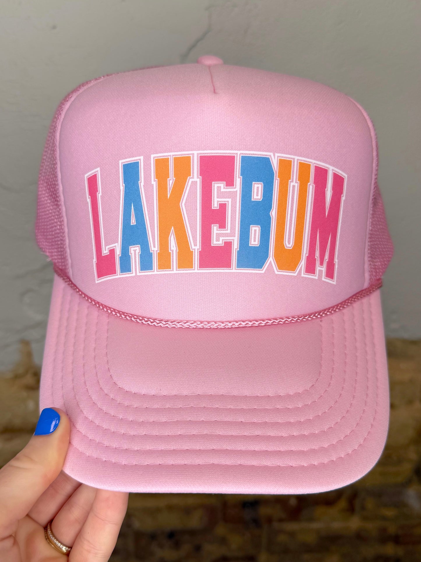 Colorful Lakebum Trucker Hat