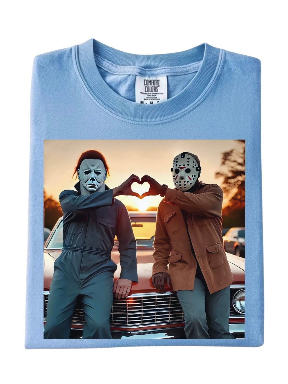 Michael and Jason Hand Hearts Tee