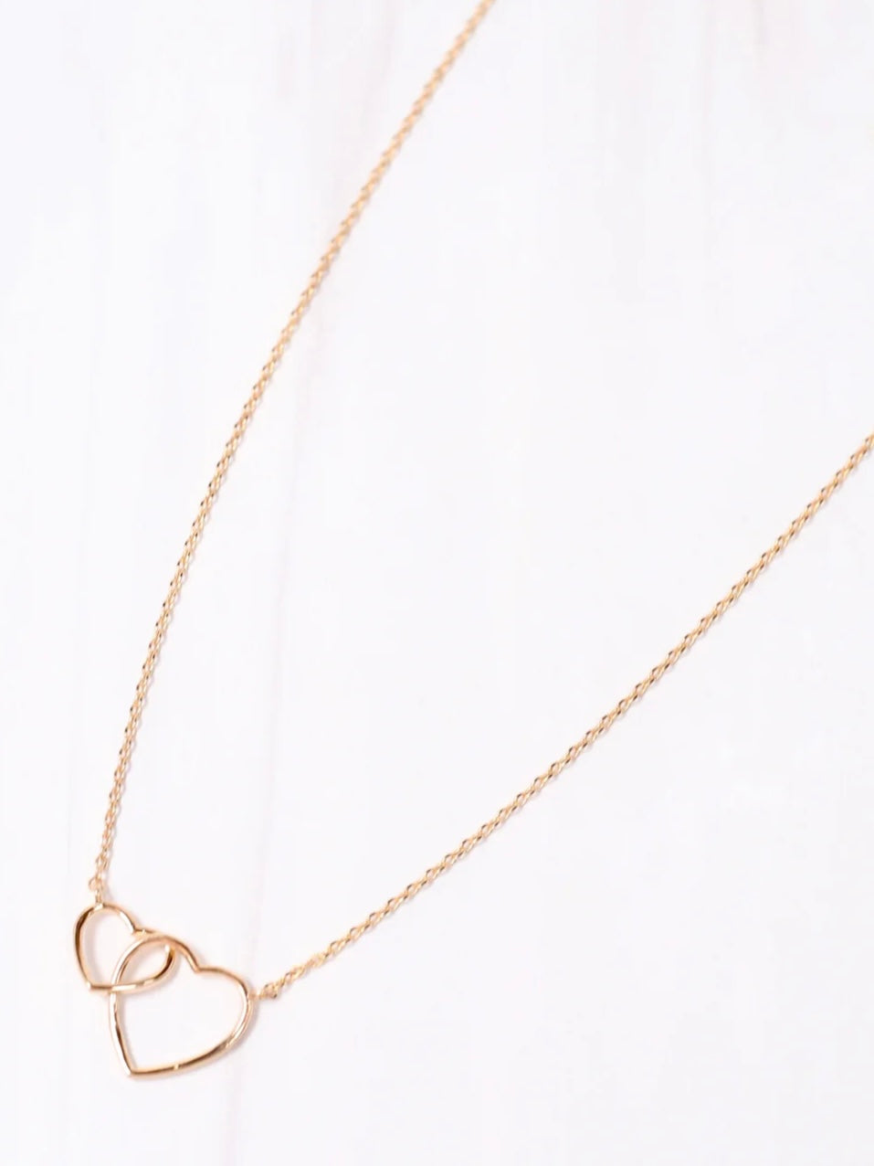 Two Hearts Necklace