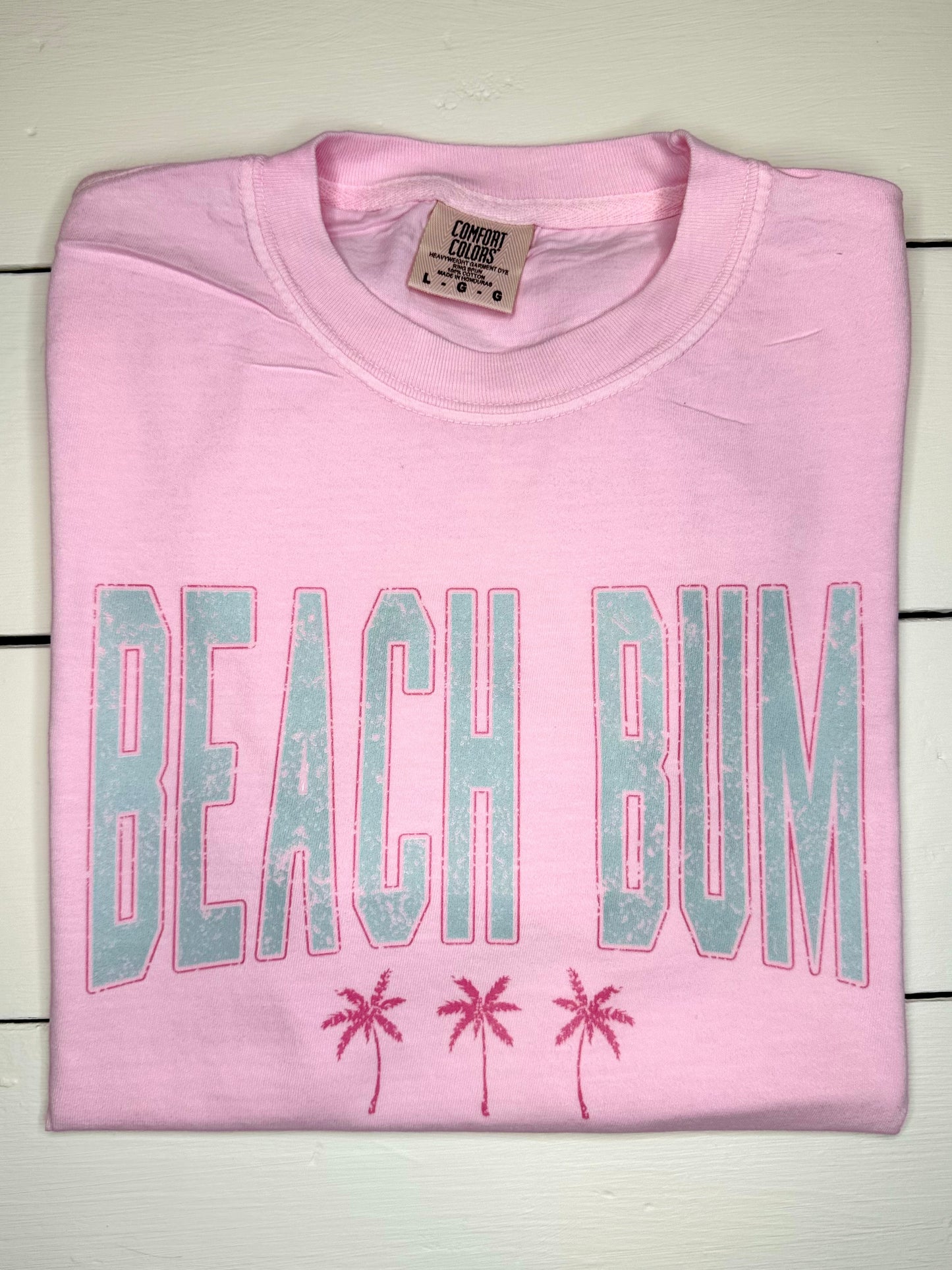 Beach Bum Distressed Tee