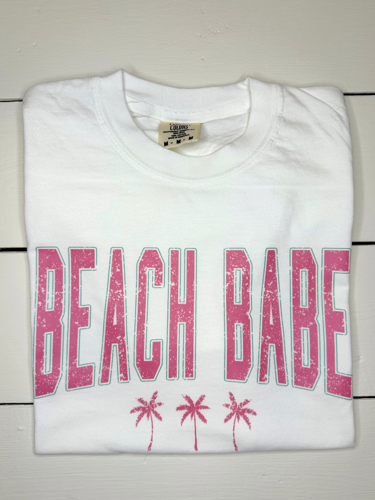 Beach Babe Distressed Tee