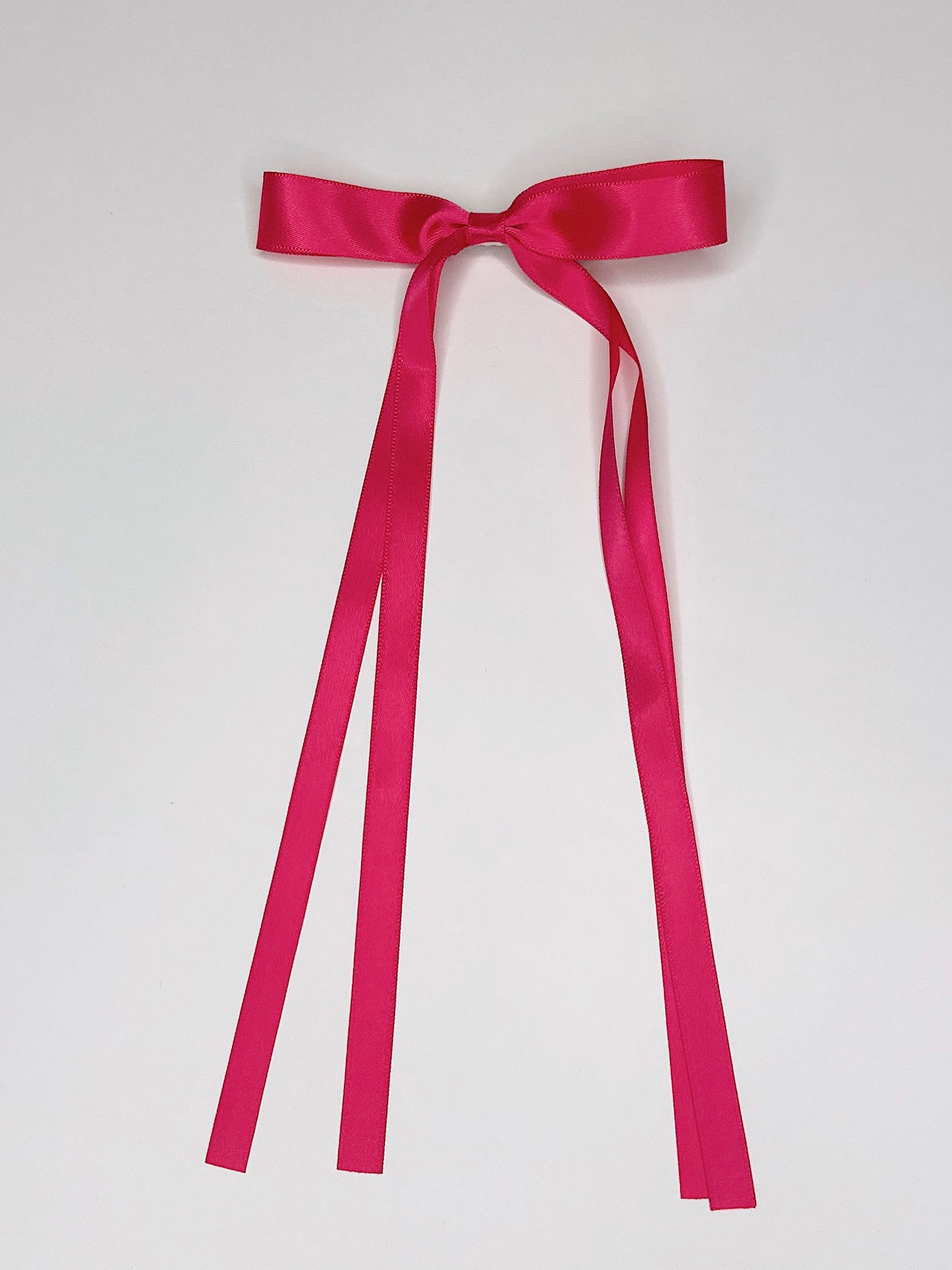 Satin Bow Hair Clip