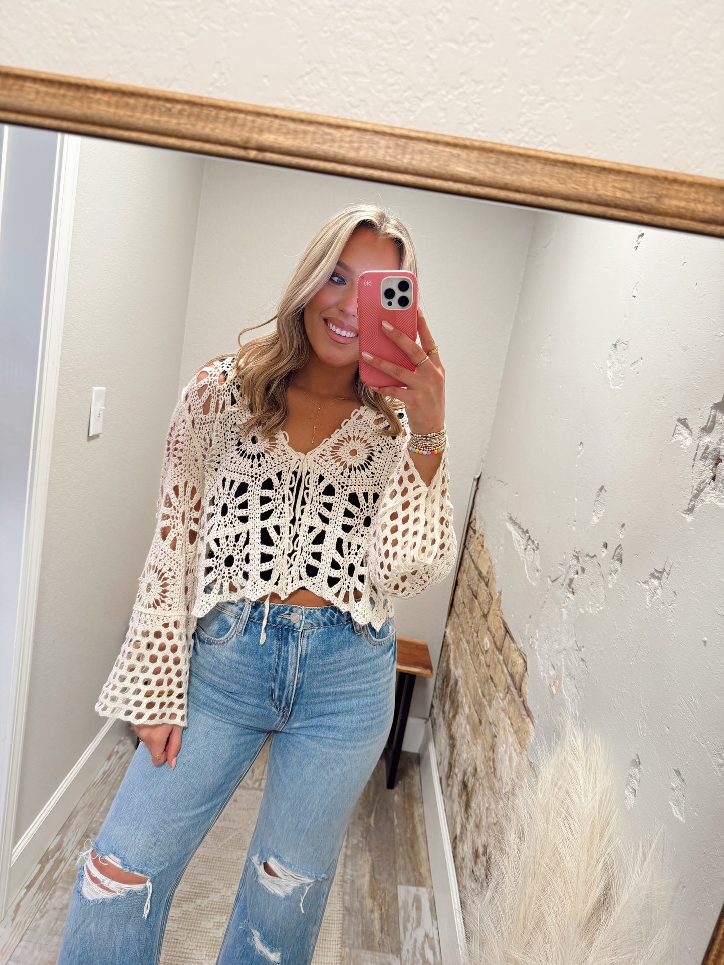 Boho Breeze Top - Natural