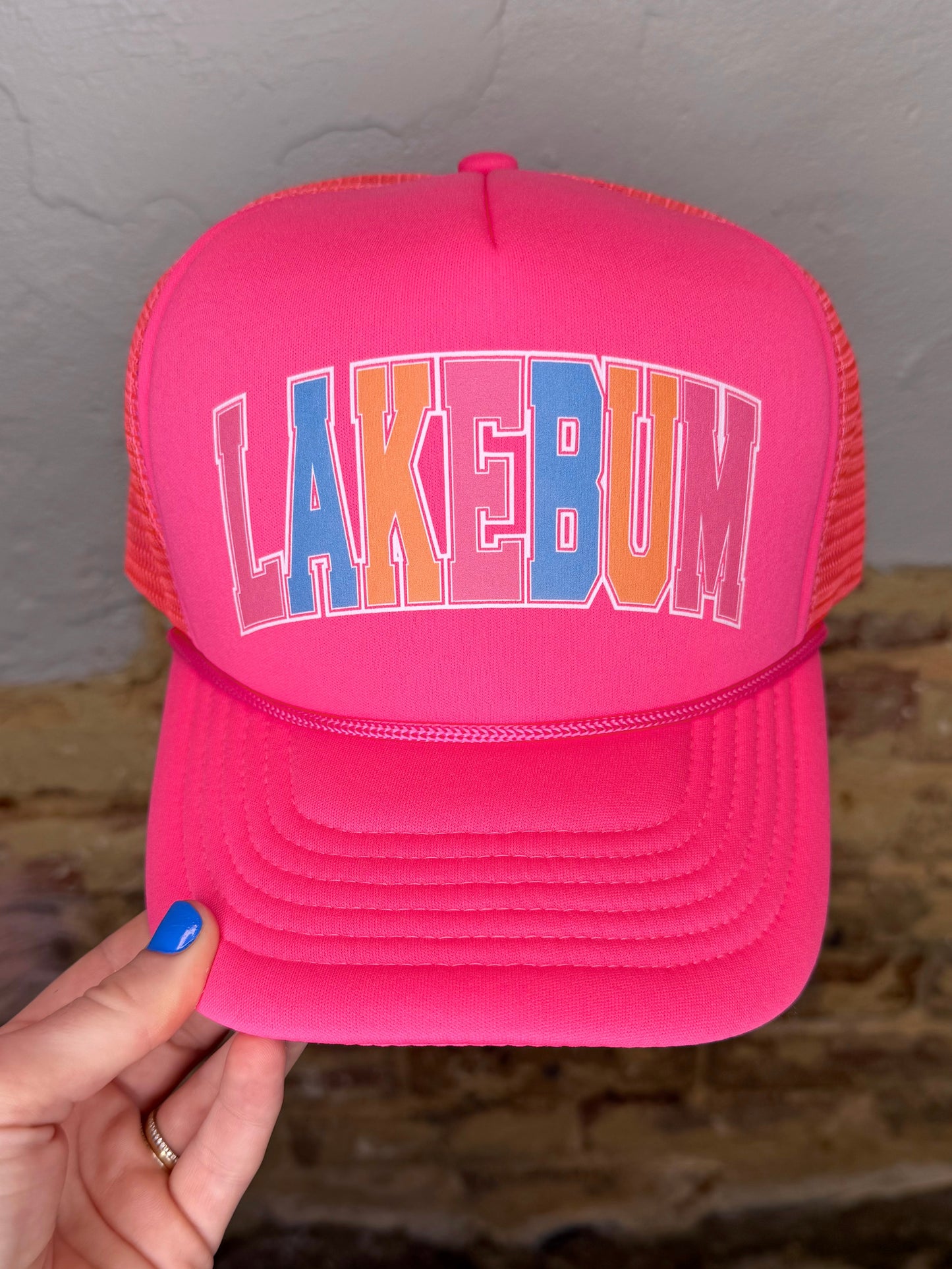 Colorful Lakebum Trucker Hat