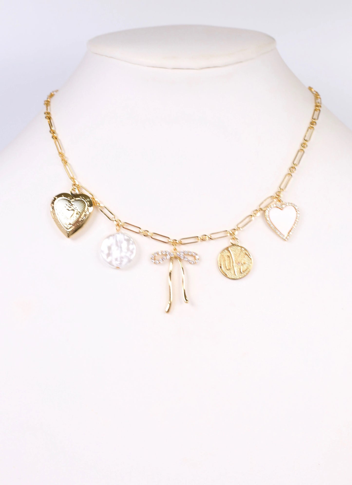 Evelyn Charm Necklace