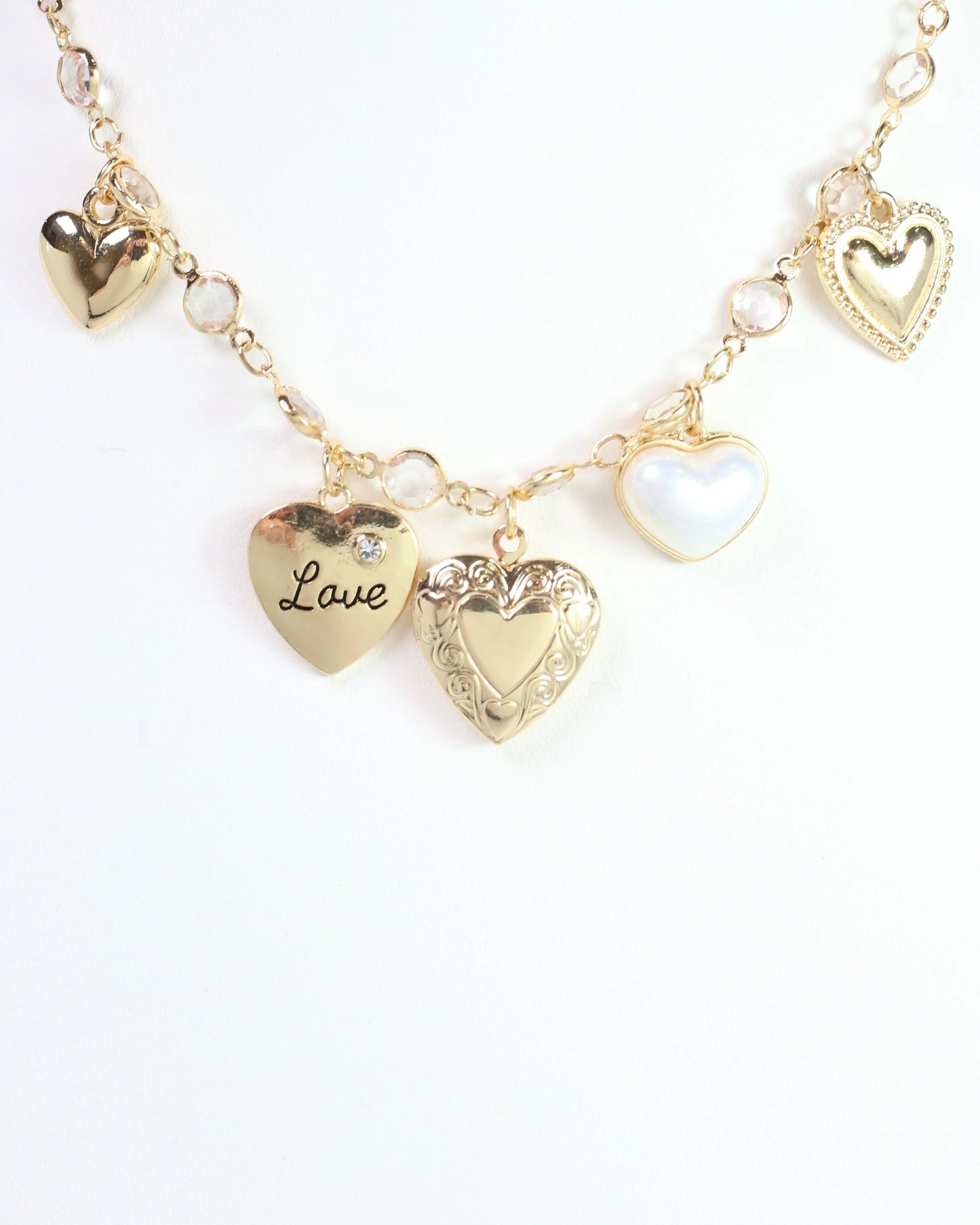 Mia Heart Charm Necklace