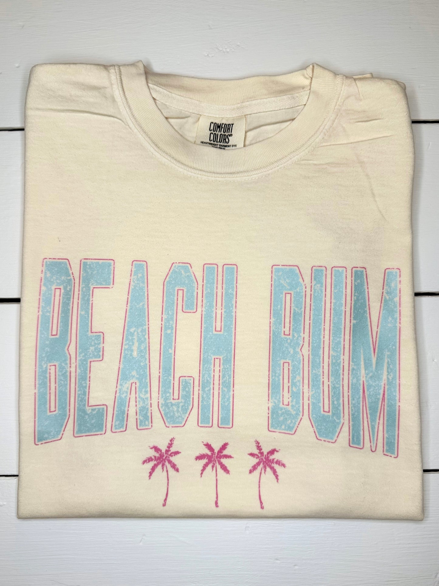 Beach Bum Distressed Tee