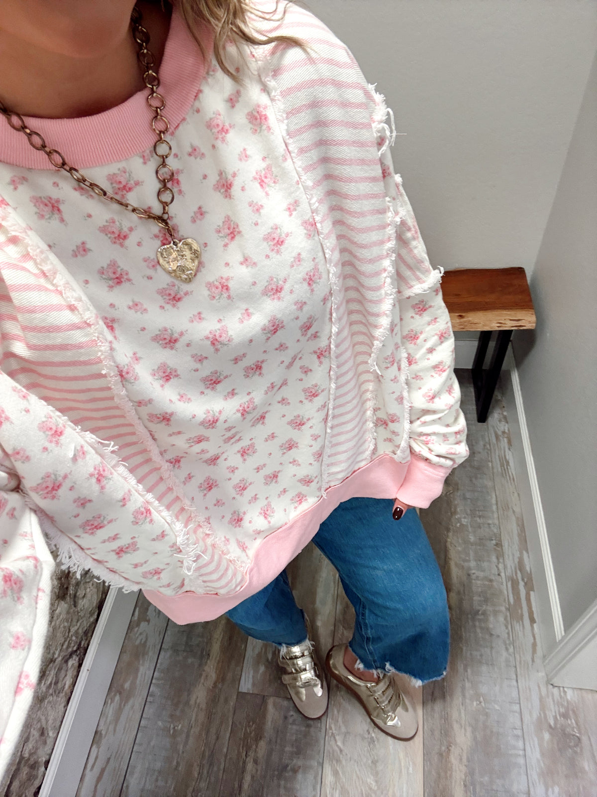 Easy Days Pullover - Pink