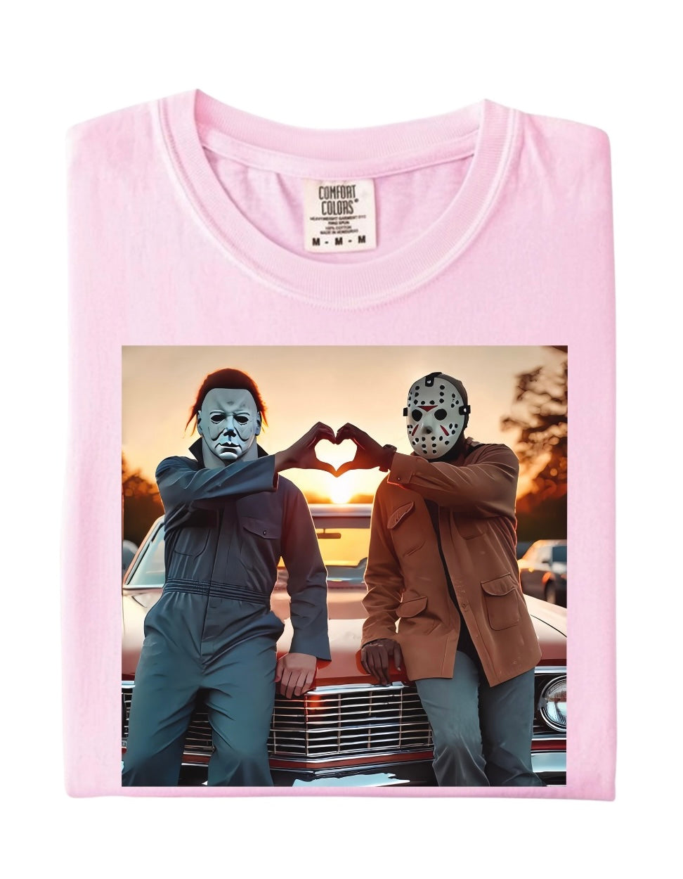 Michael and Jason Hand Hearts Tee