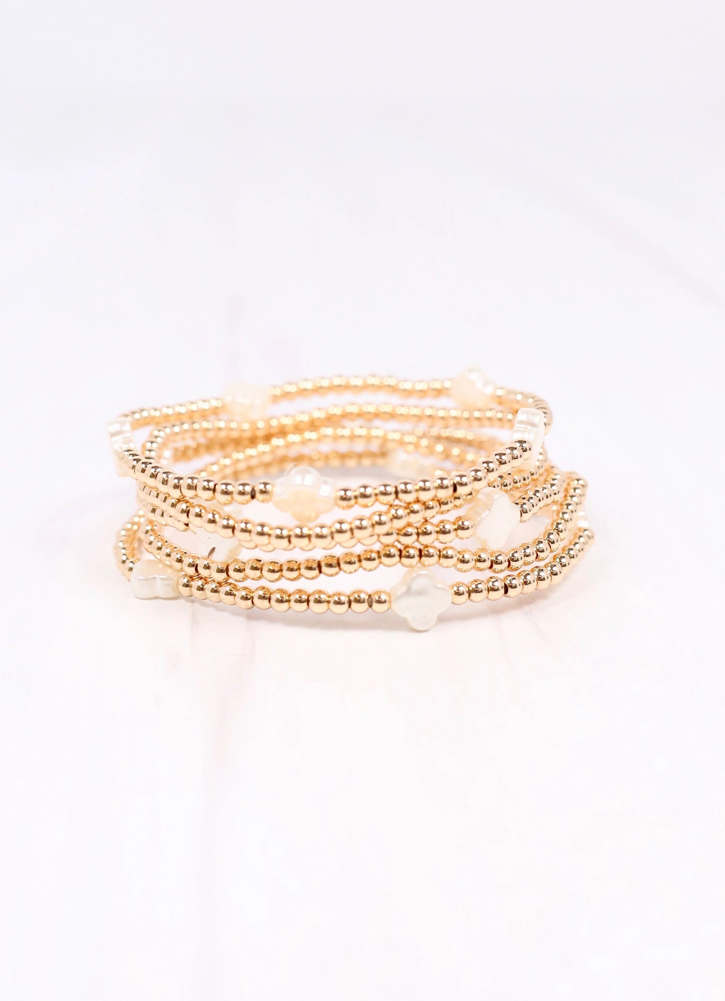 Laken Clover Bracelet Set