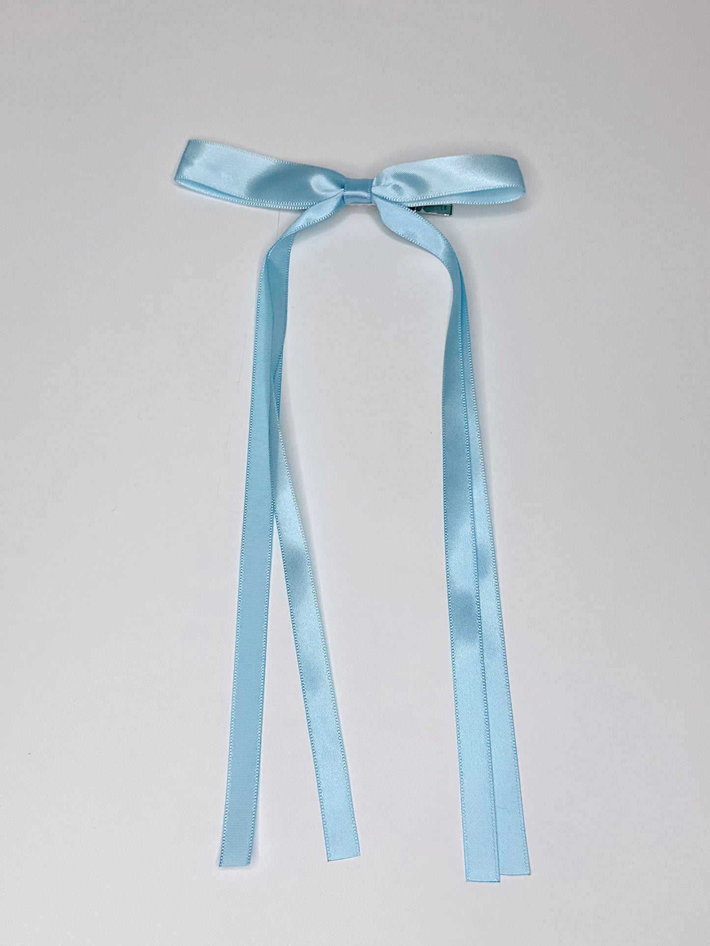 Satin Bow Hair Clip