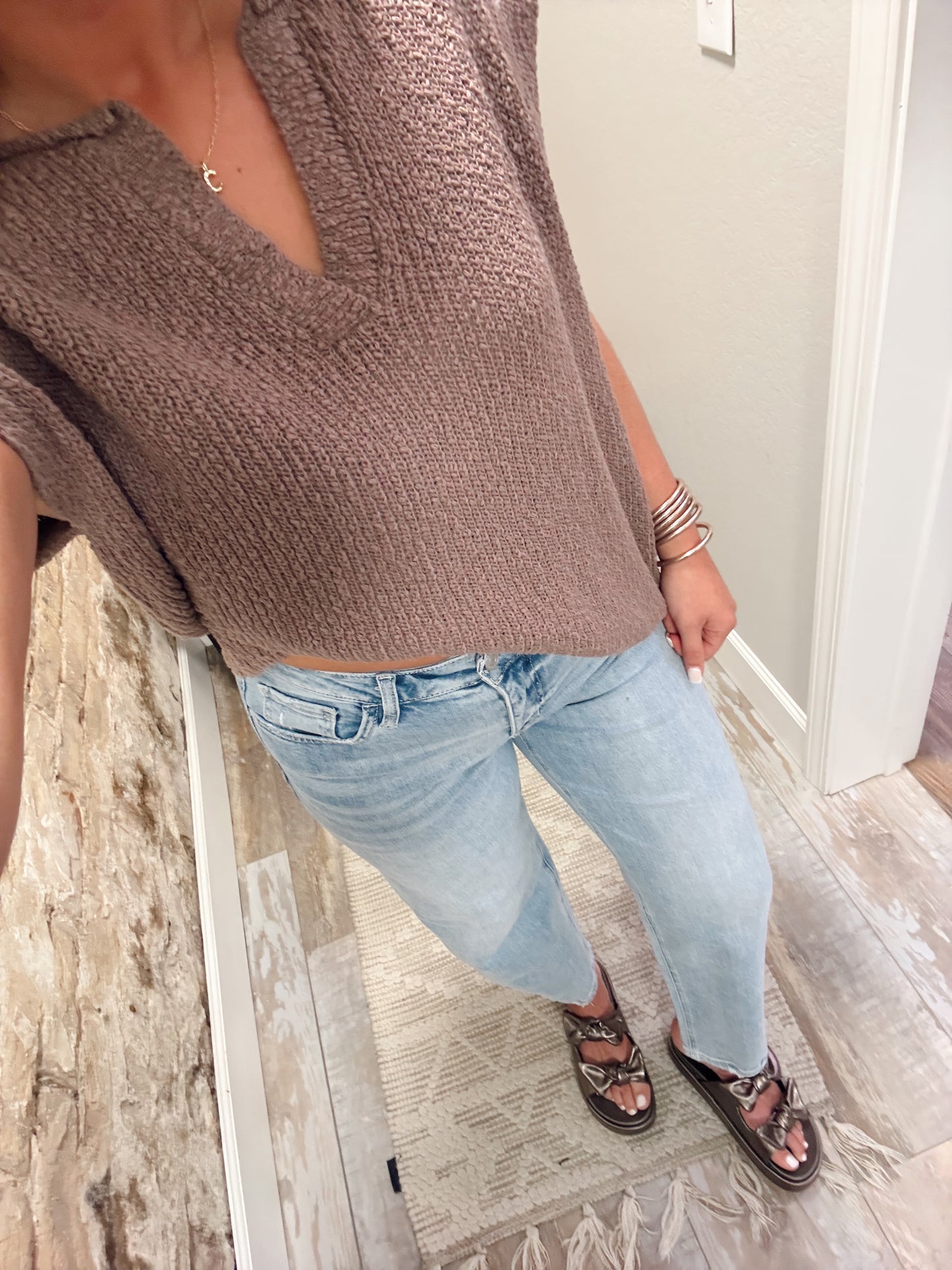 Always In Style Top - Mocha
