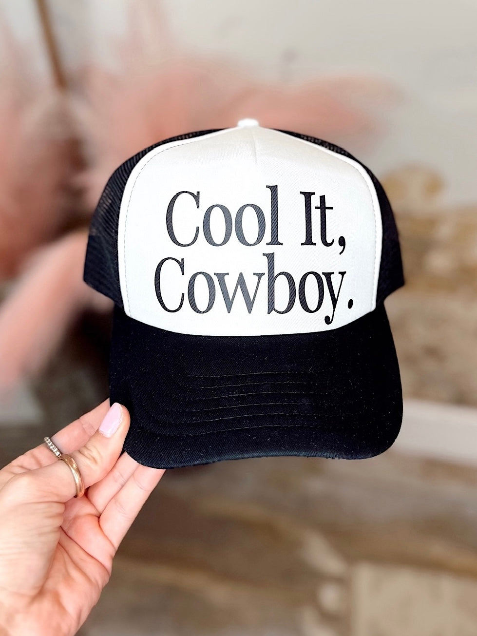 Cool It Cowboy Trucker Hat
