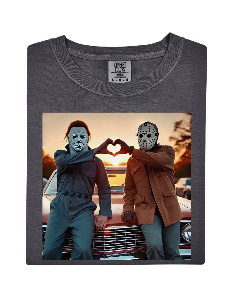 Michael and Jason Hand Hearts Tee