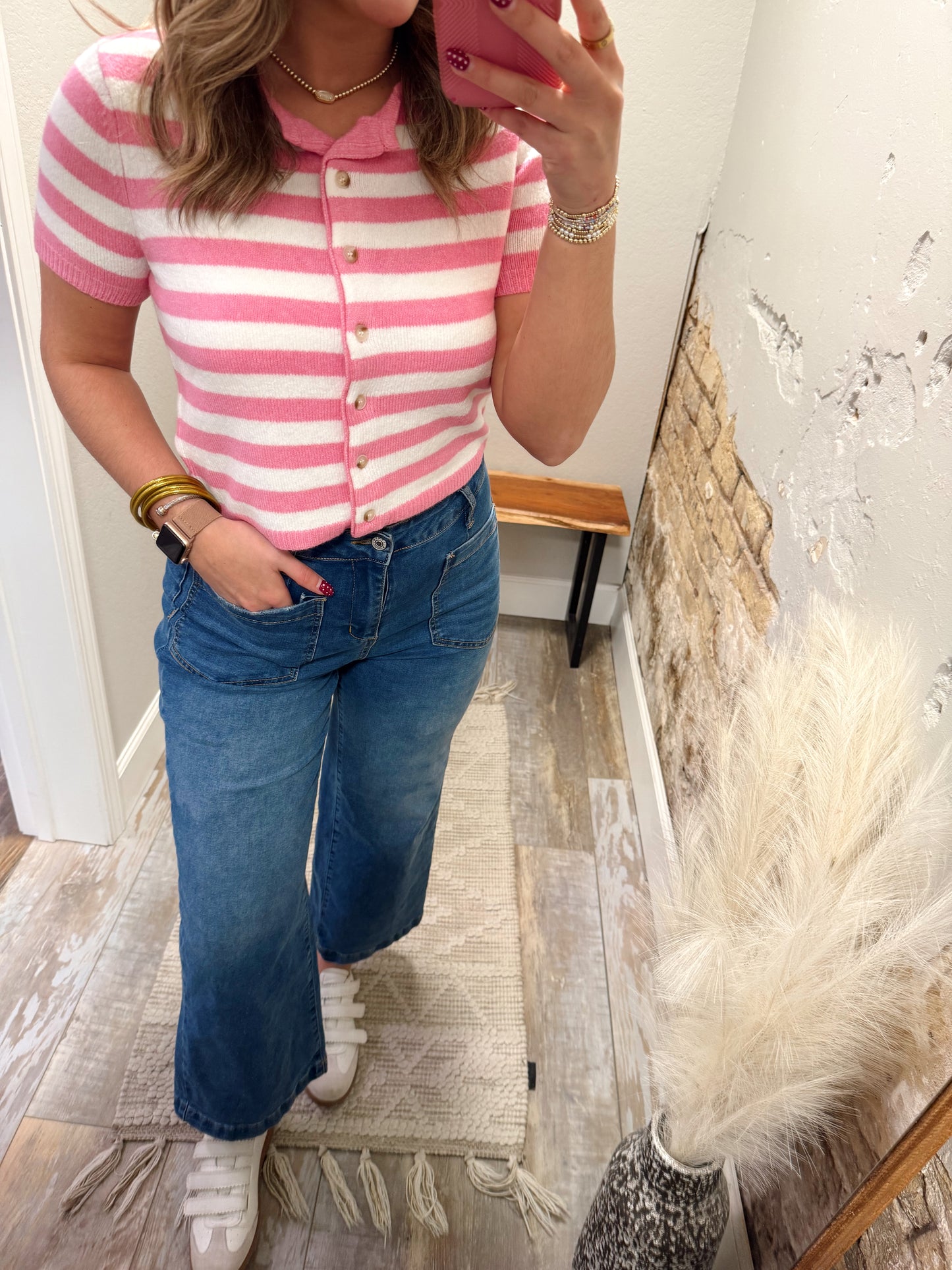 Coquette Stripe Sweater