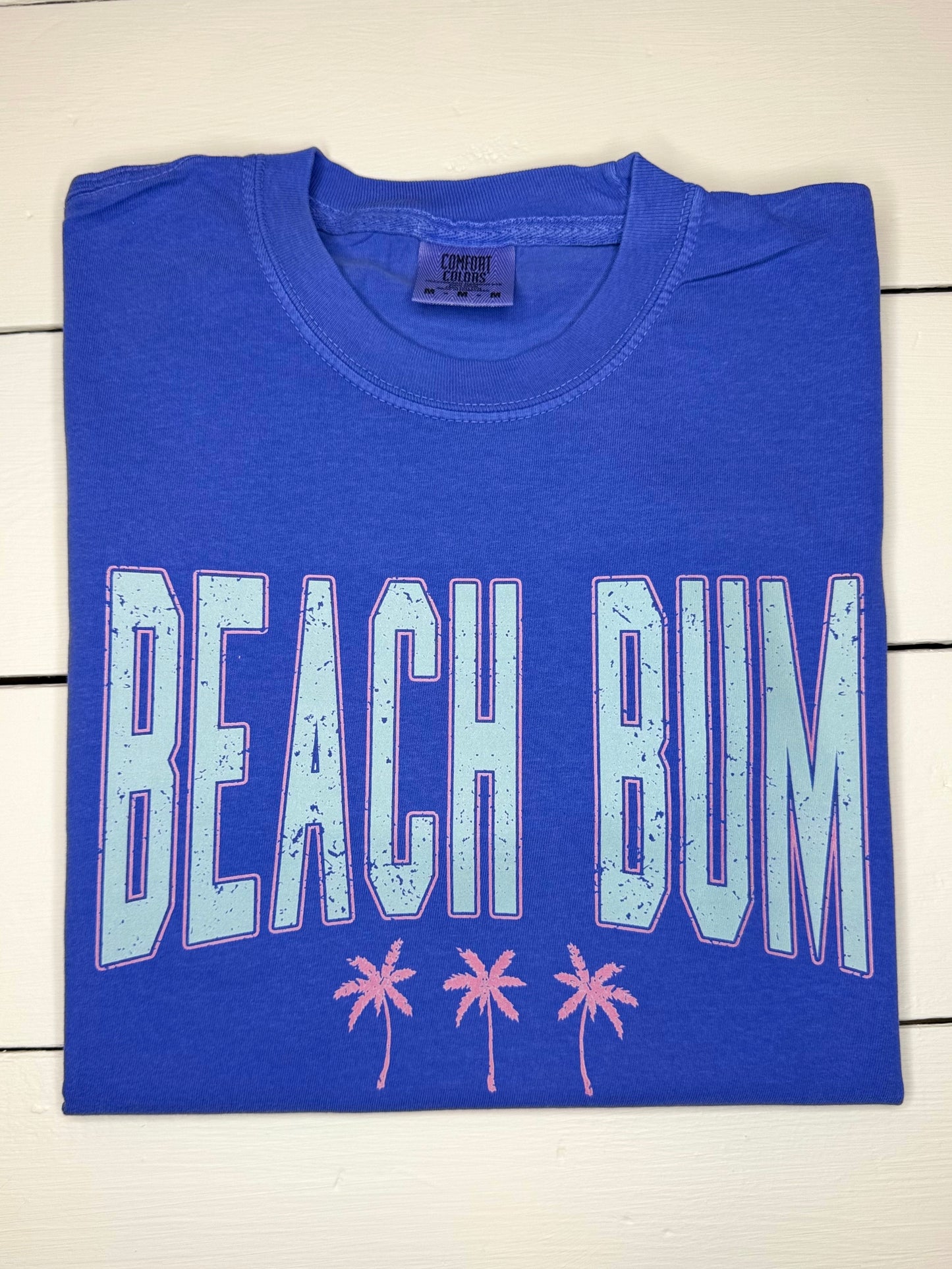 Beach Bum Distressed Tee
