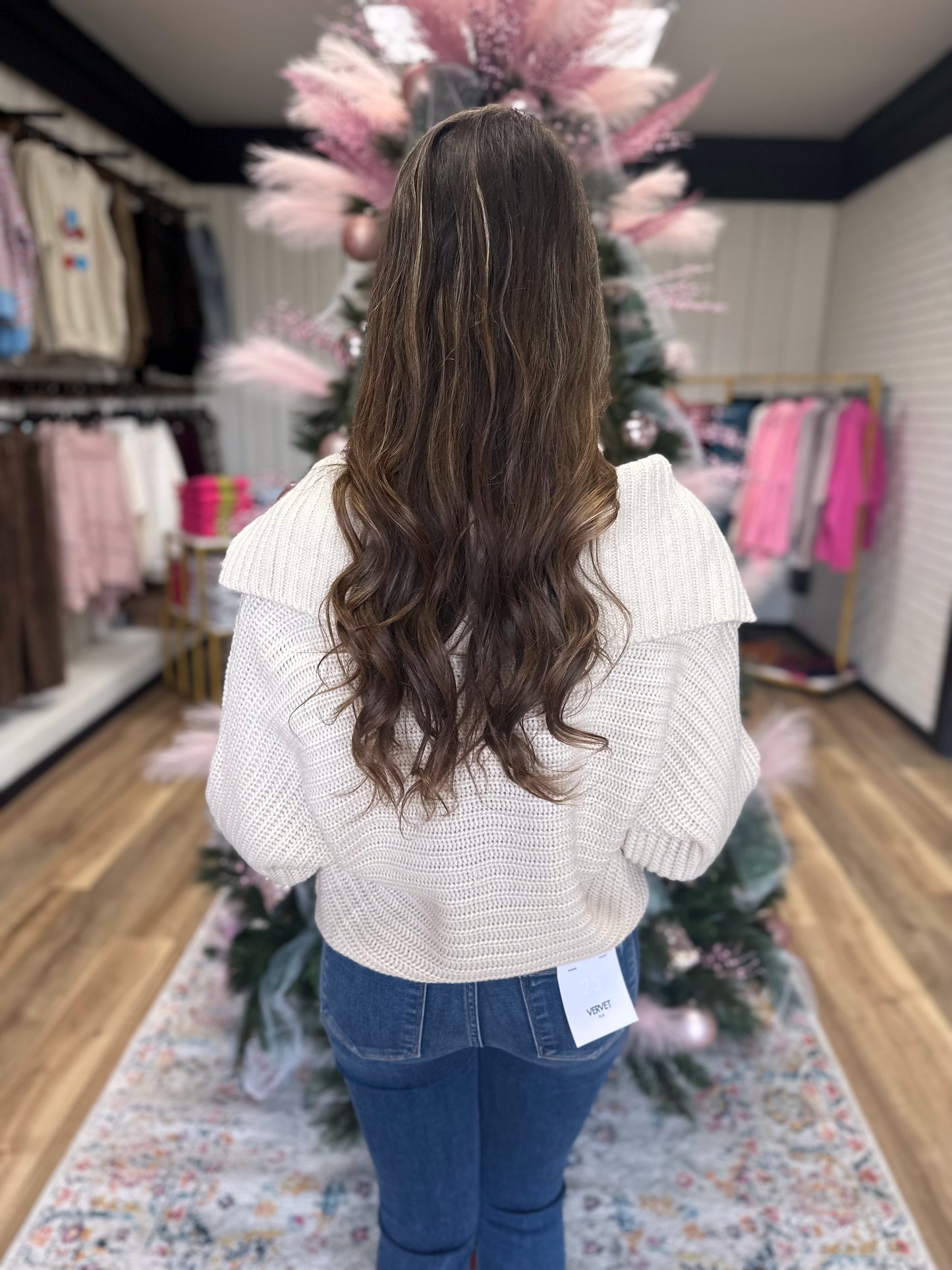 Fall Style Sweater - Cream