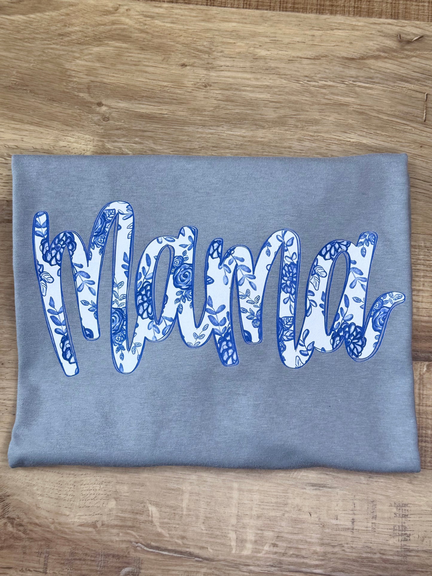 Blue Willow Mama Tee