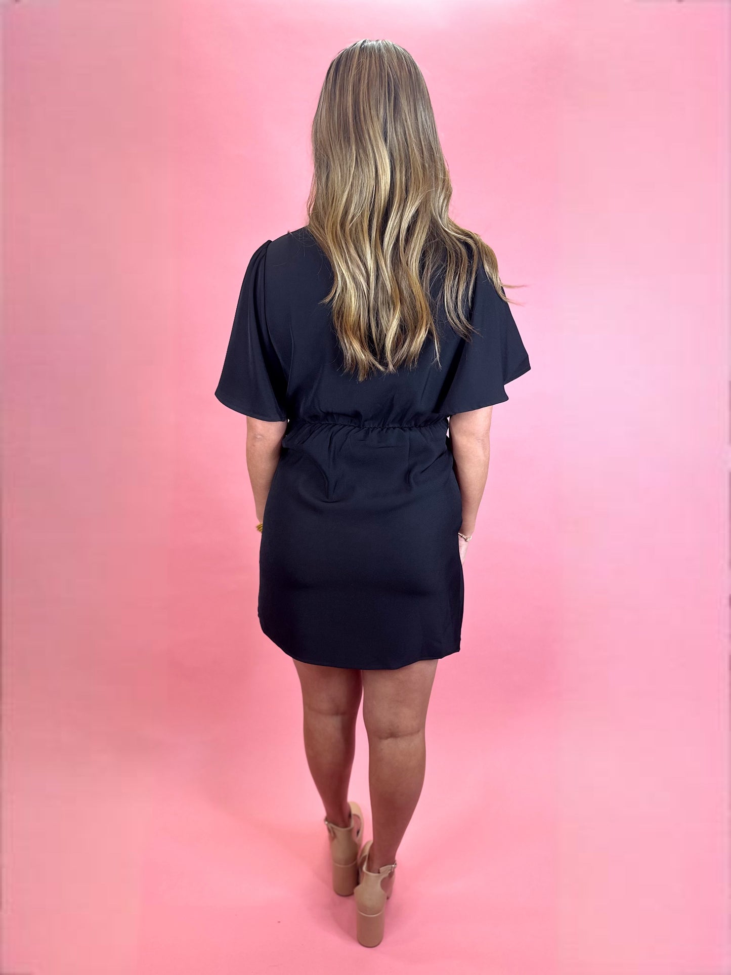 Simple Elegance Wrap Dress