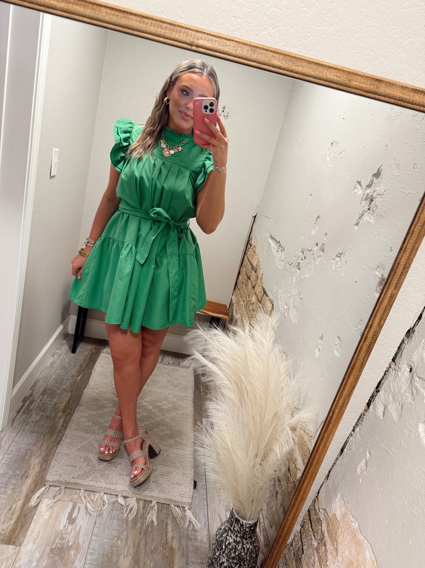 So Lovely Dress - Kelly Green