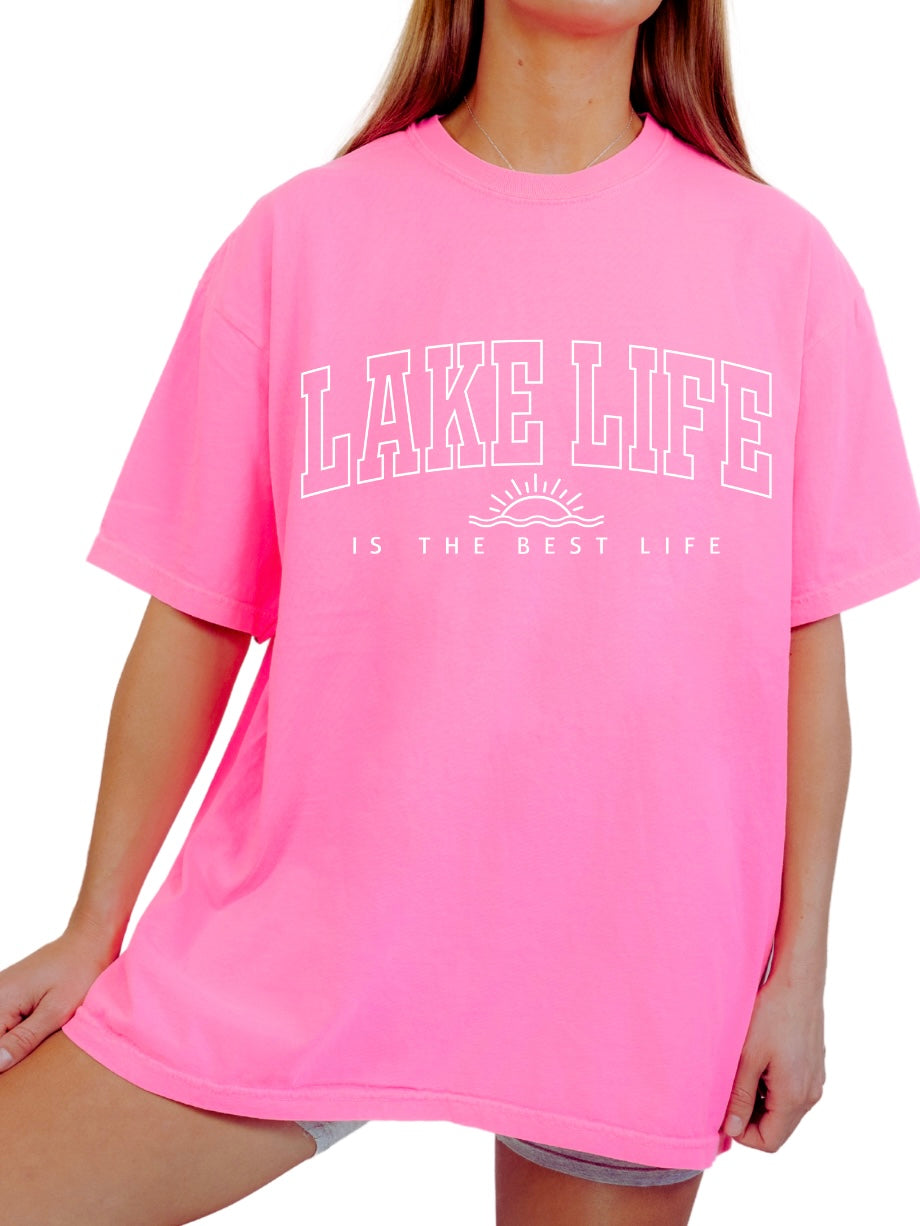 Lake Life Is The Best Life Tee