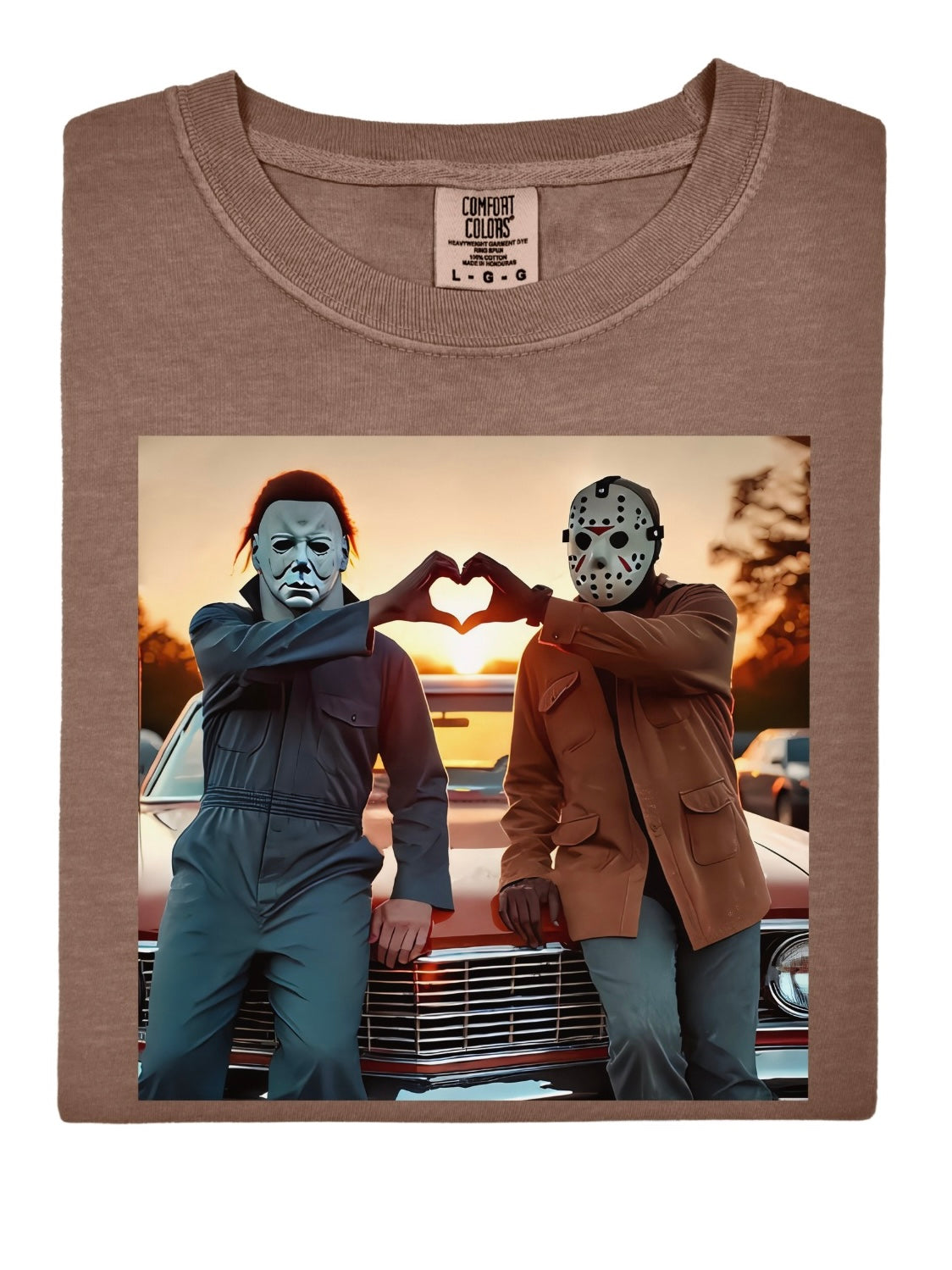 Michael and Jason Hand Hearts Tee