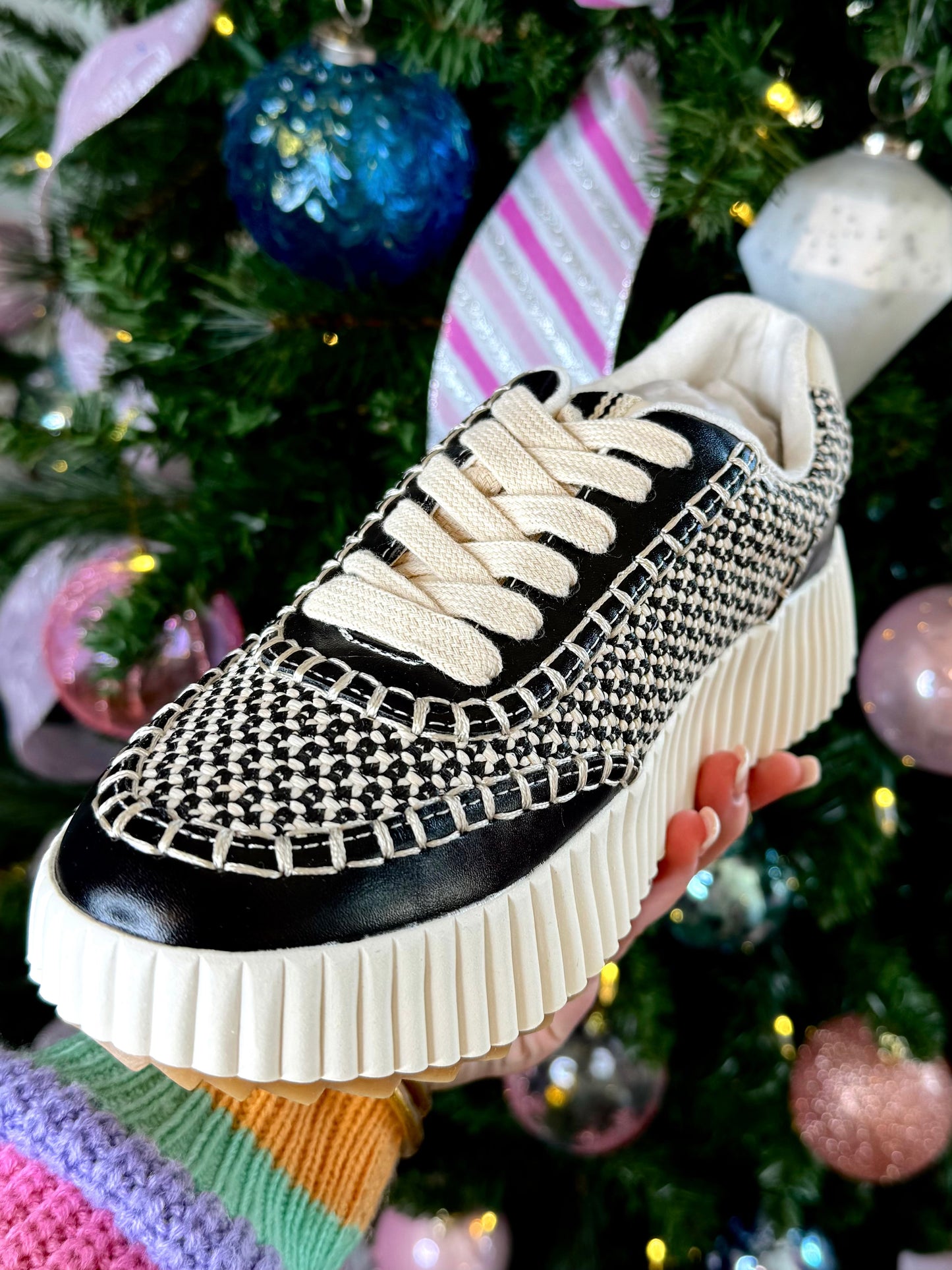 Selina Black Sneakers