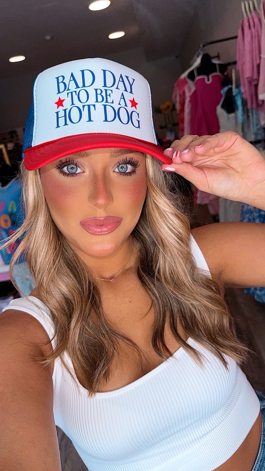 Bad Day To Be A Hot Dog Trucker Hat