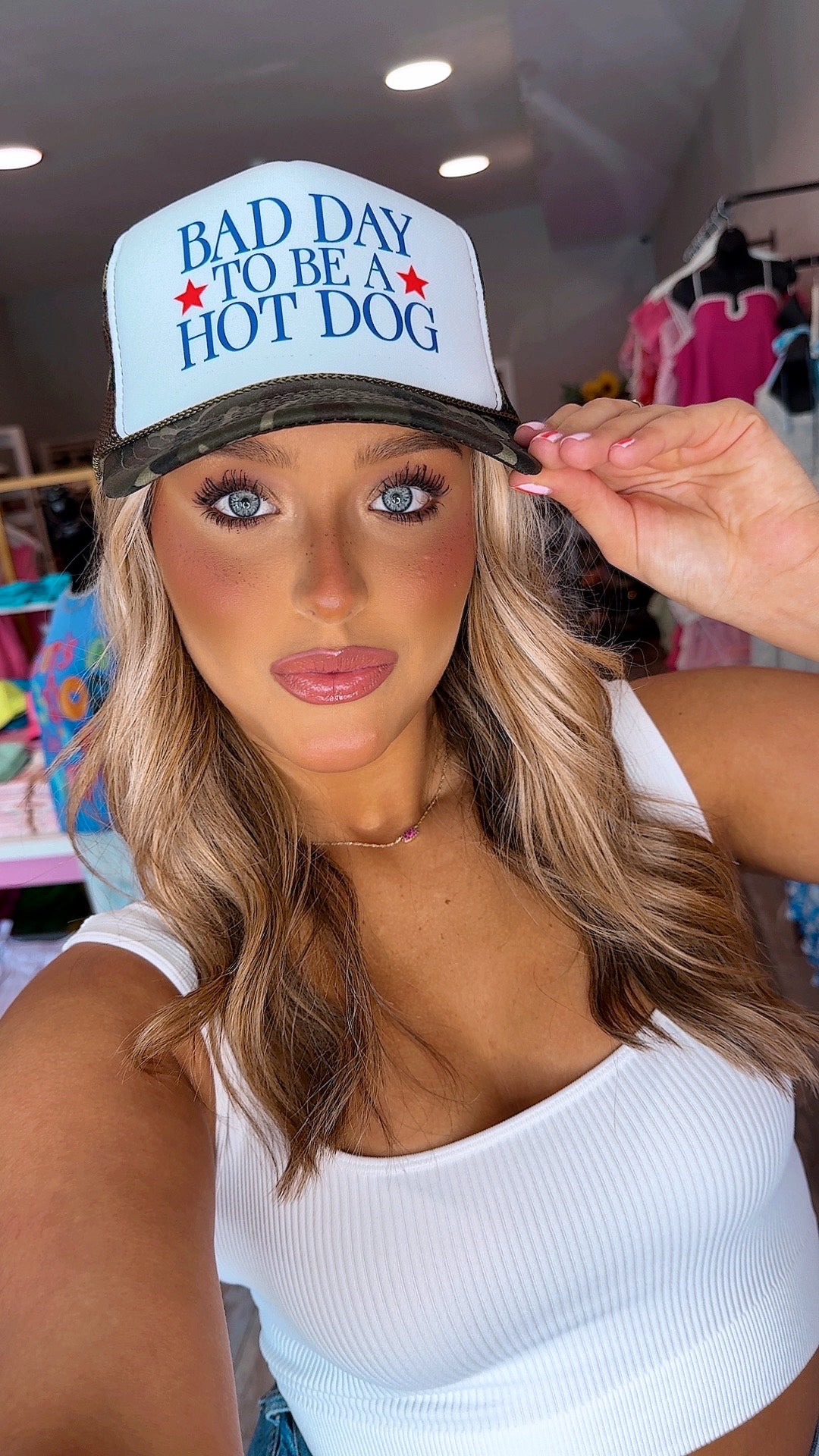 Bad Day To Be A Hot Dog Trucker Hat