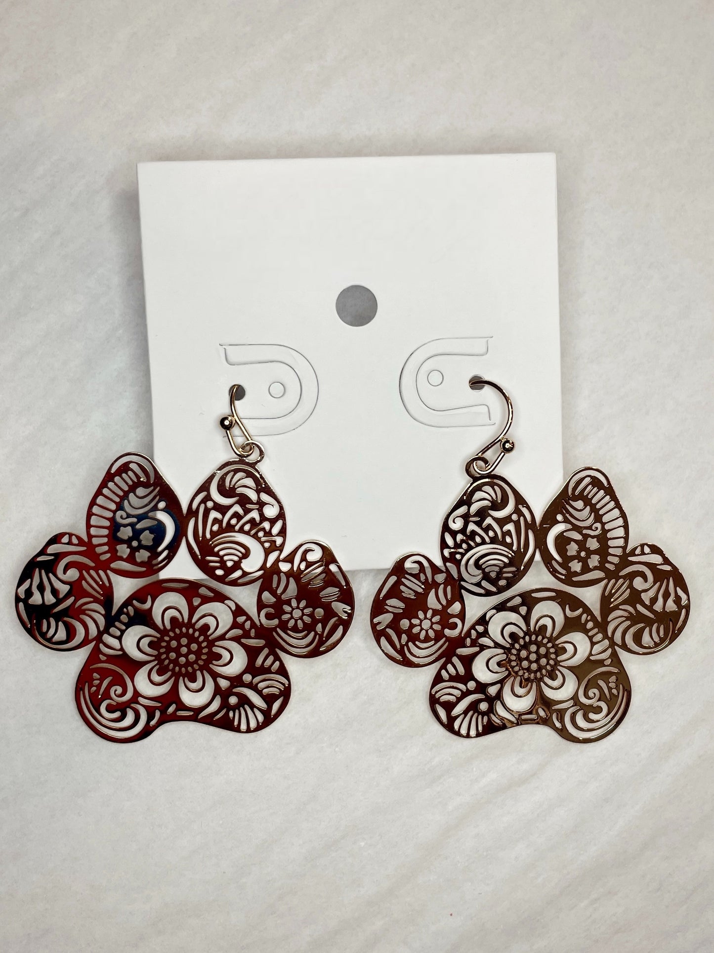 Dawg Print Earrings