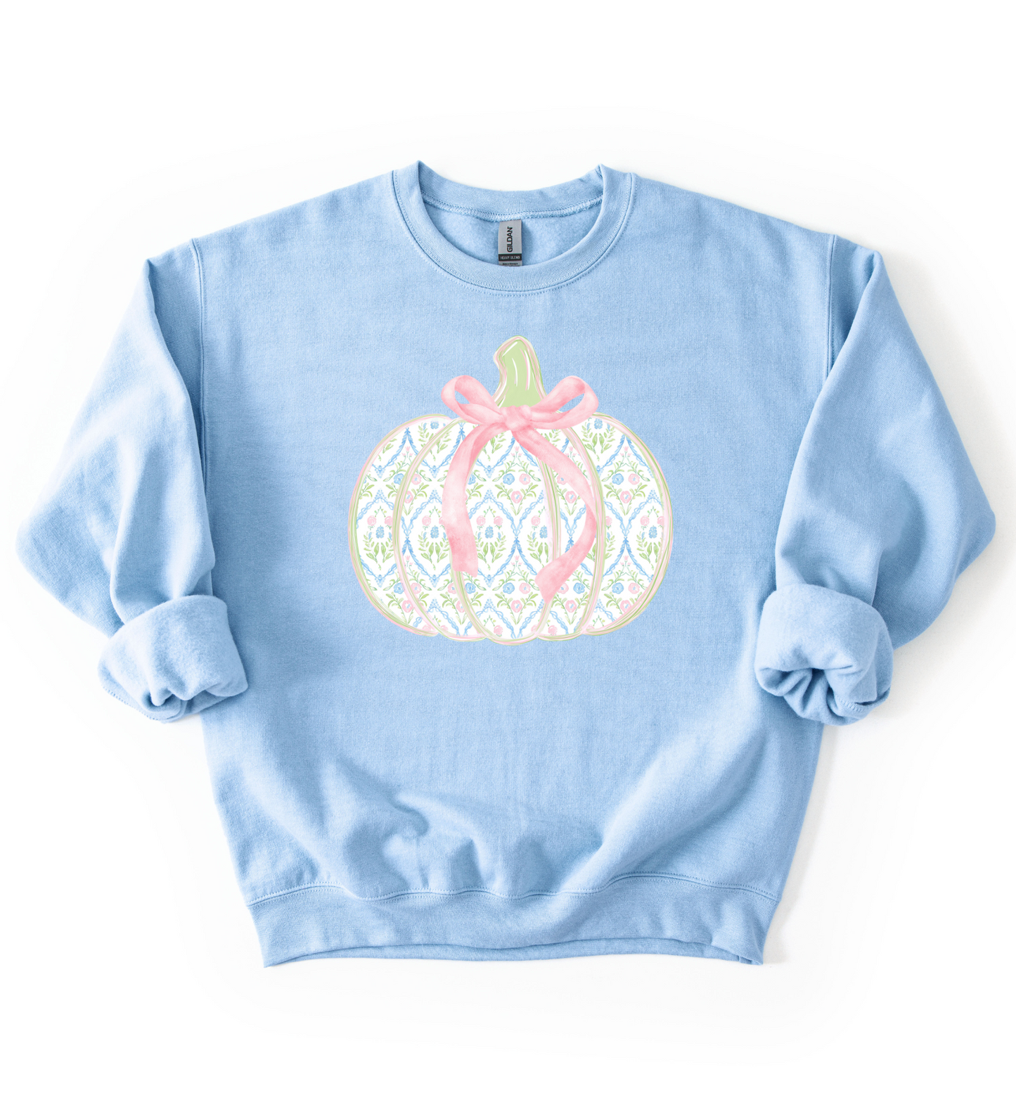 Grandmillennial Pumpkin Sweatshirt