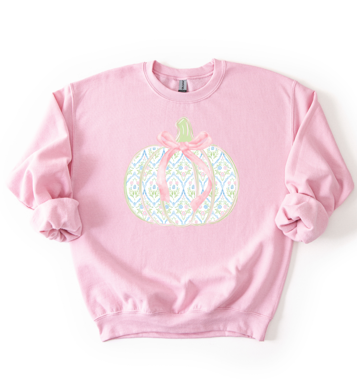 Grandmillennial Pumpkin Sweatshirt