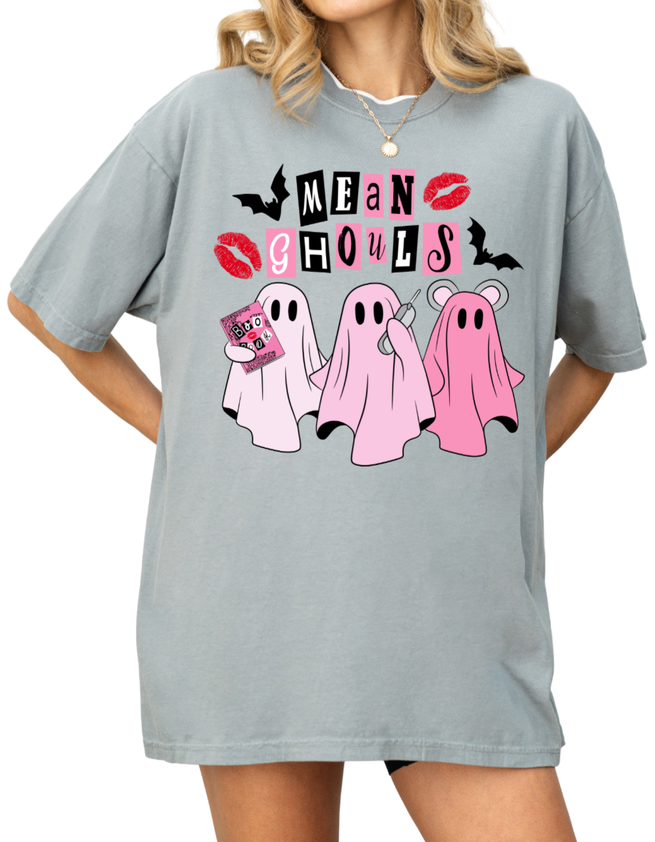 Mean Ghouls Halloween Tee