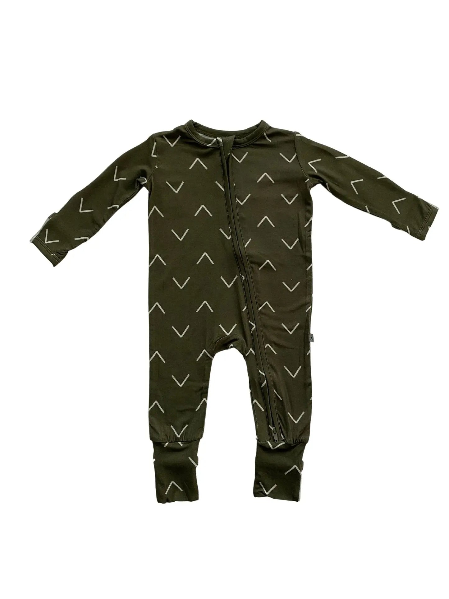 Zipper Romper - Green Arrow