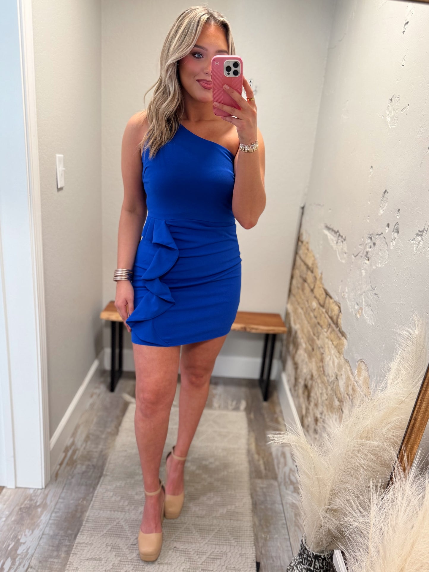 Secretly Yours Dress - Royal