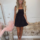 Just Stopping By Dress - Black