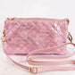 Claire Wristlet/Crossbody - Rose Pop