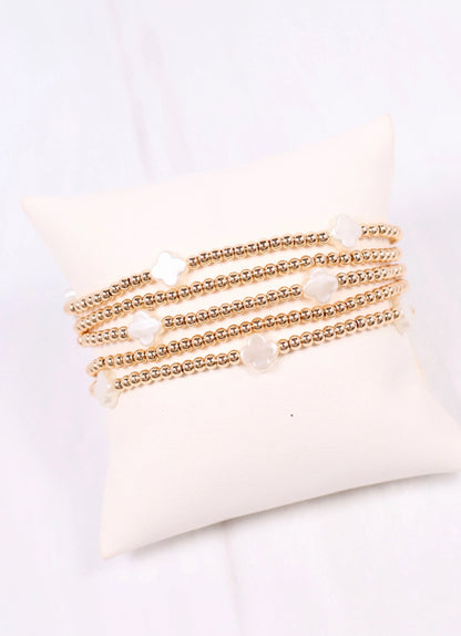 Laken Clover Bracelet Set