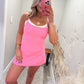 Double The Fun Dress - Pink