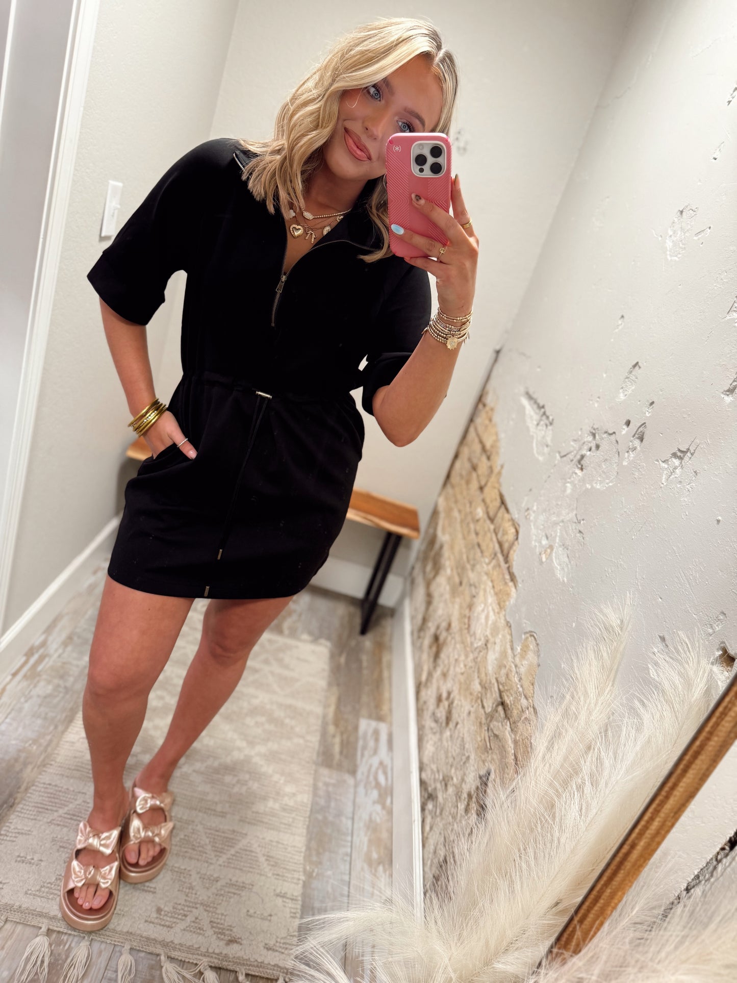 Needed Me Dress - Black