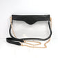 Madi Clear Crossbody - Black